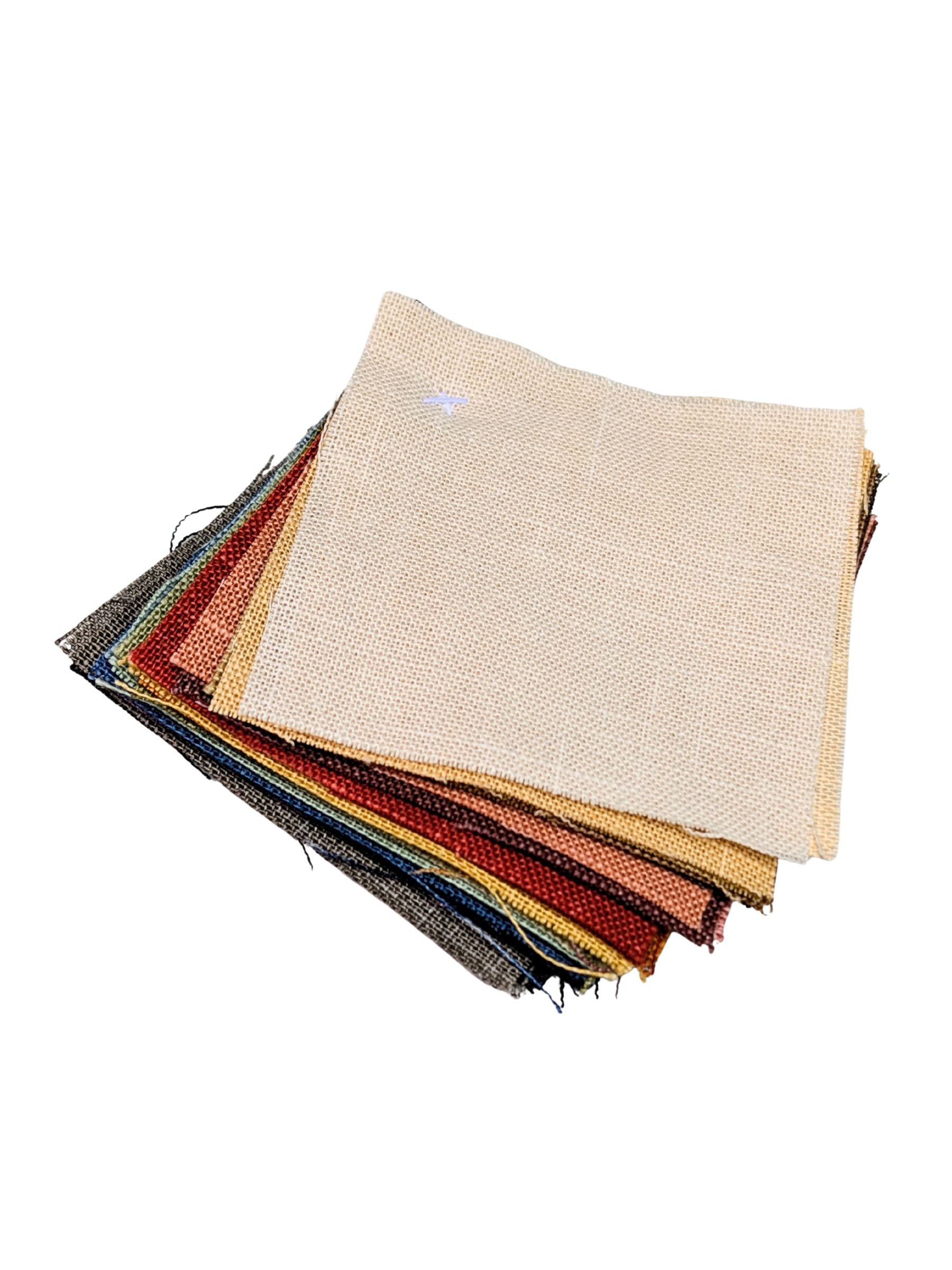 Sevenberry - SWATCHES Yarn Dyed Heathered Solid Cotton Fabric - 22 Colors