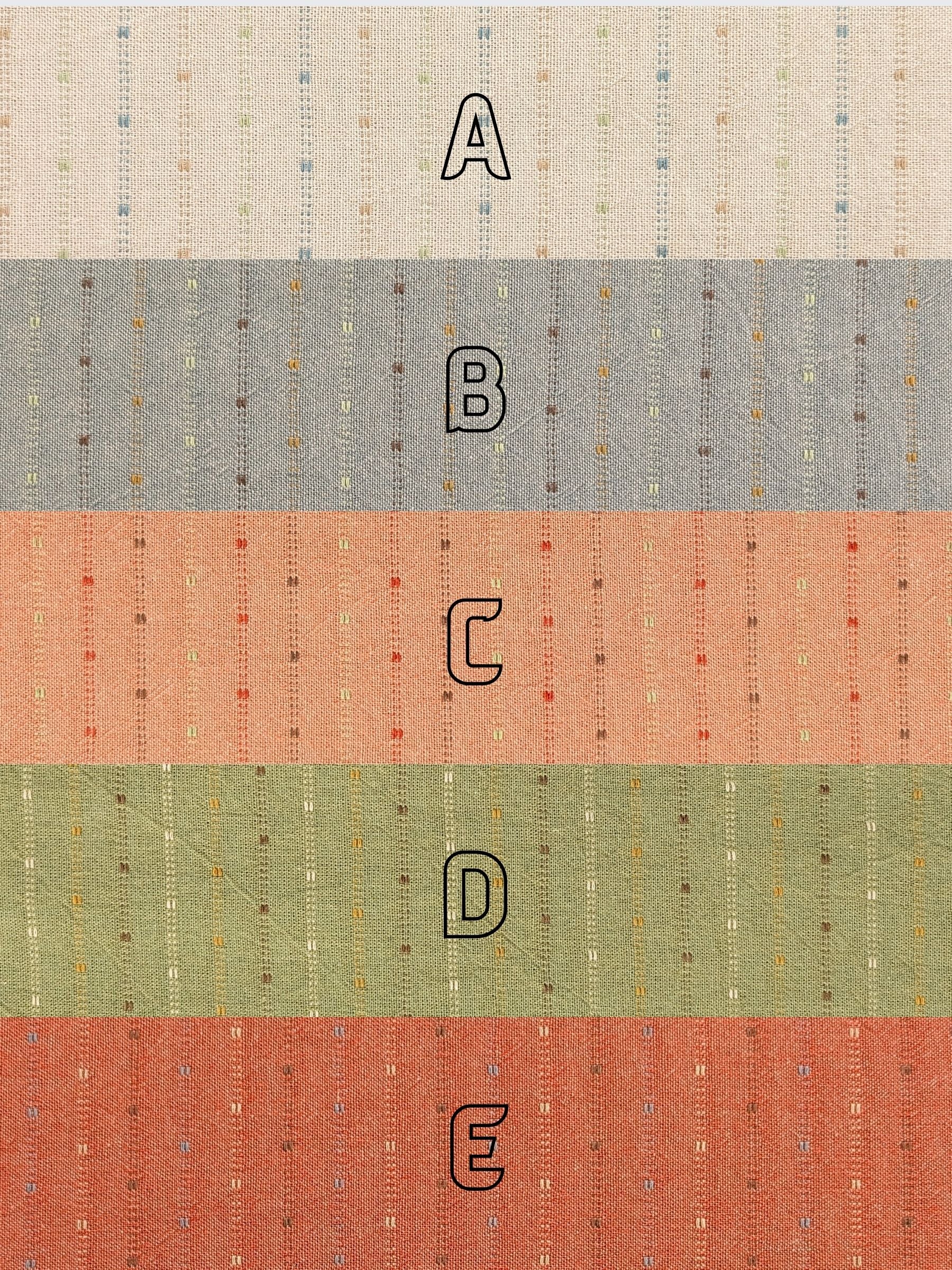 Textile Pantry - Lined Yarn Dyed Cotton Taupe Fabric - Beige