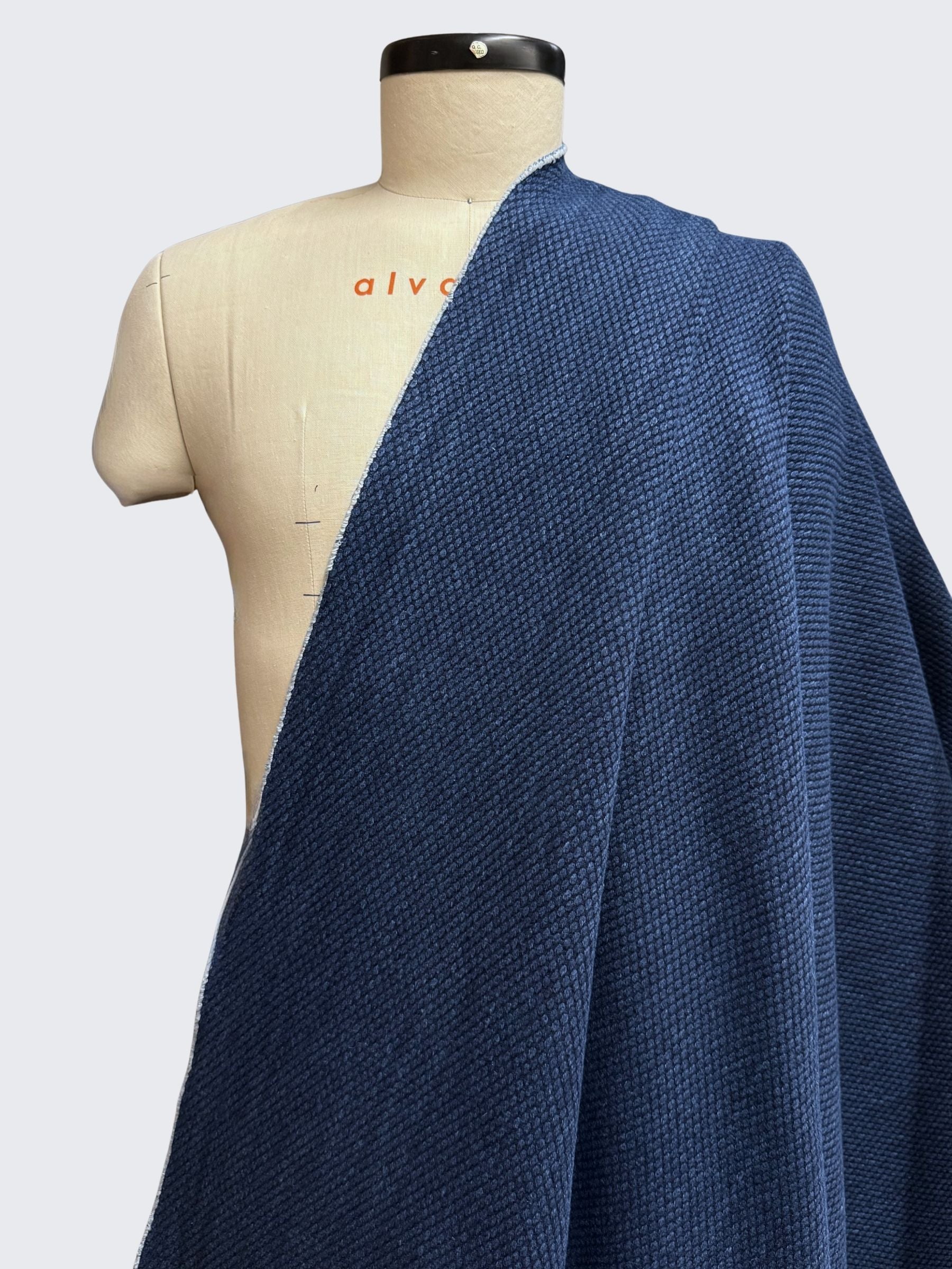 Orimono Imports - Quilted Kendo Cloth Dyed with Aizome Botanical Indigo