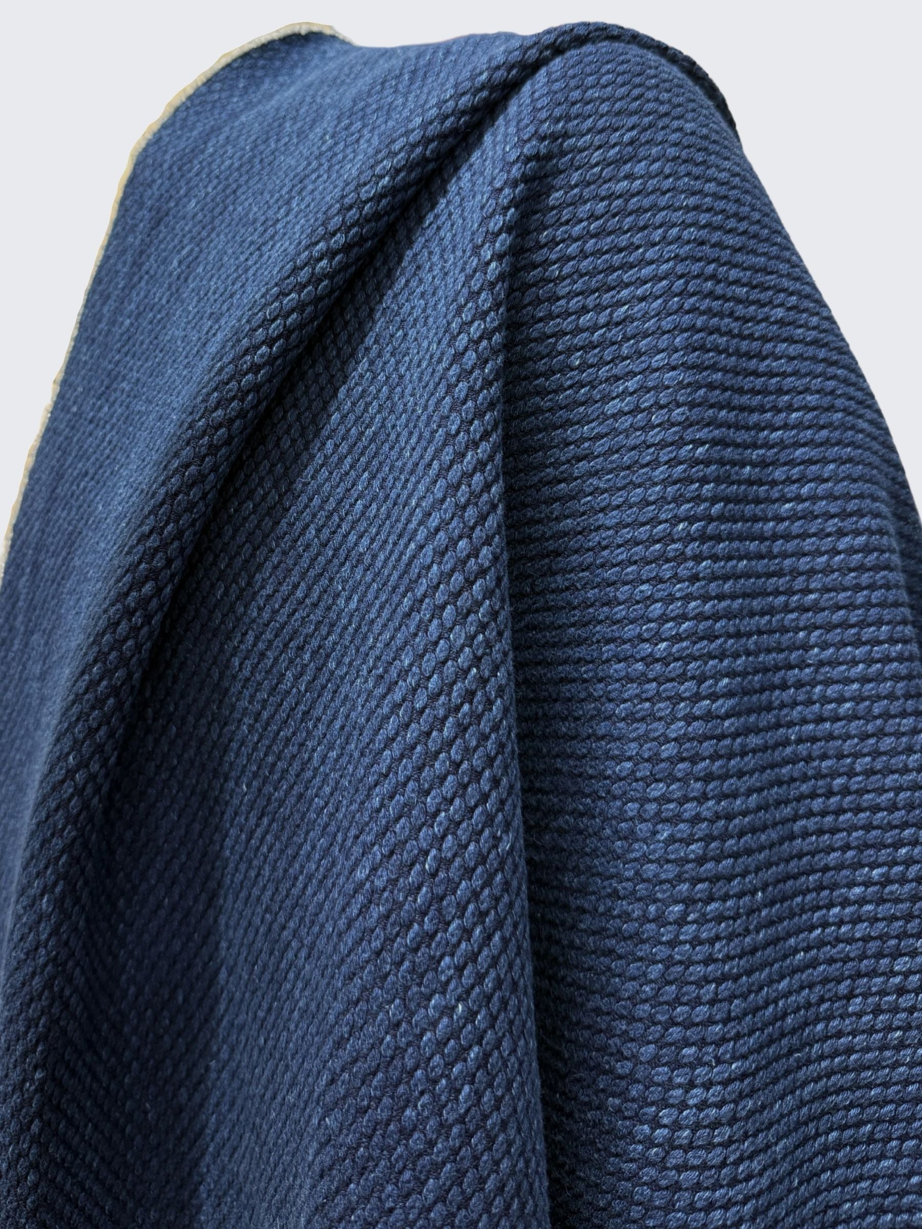 Orimono Imports - Quilted Kendo Cloth Dyed with Aizome Botanical Indigo