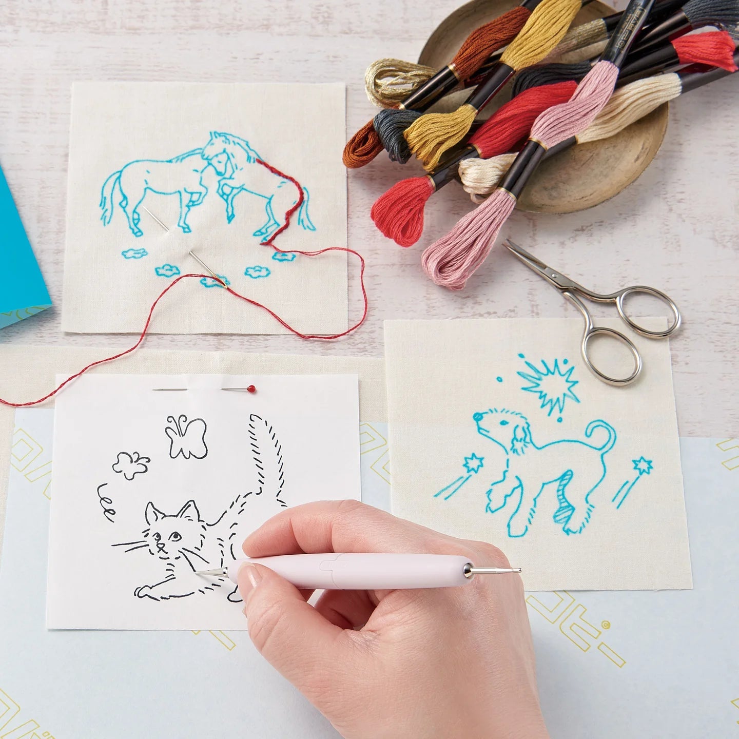 Clover - Water Erasable Tracing Paper - Blue