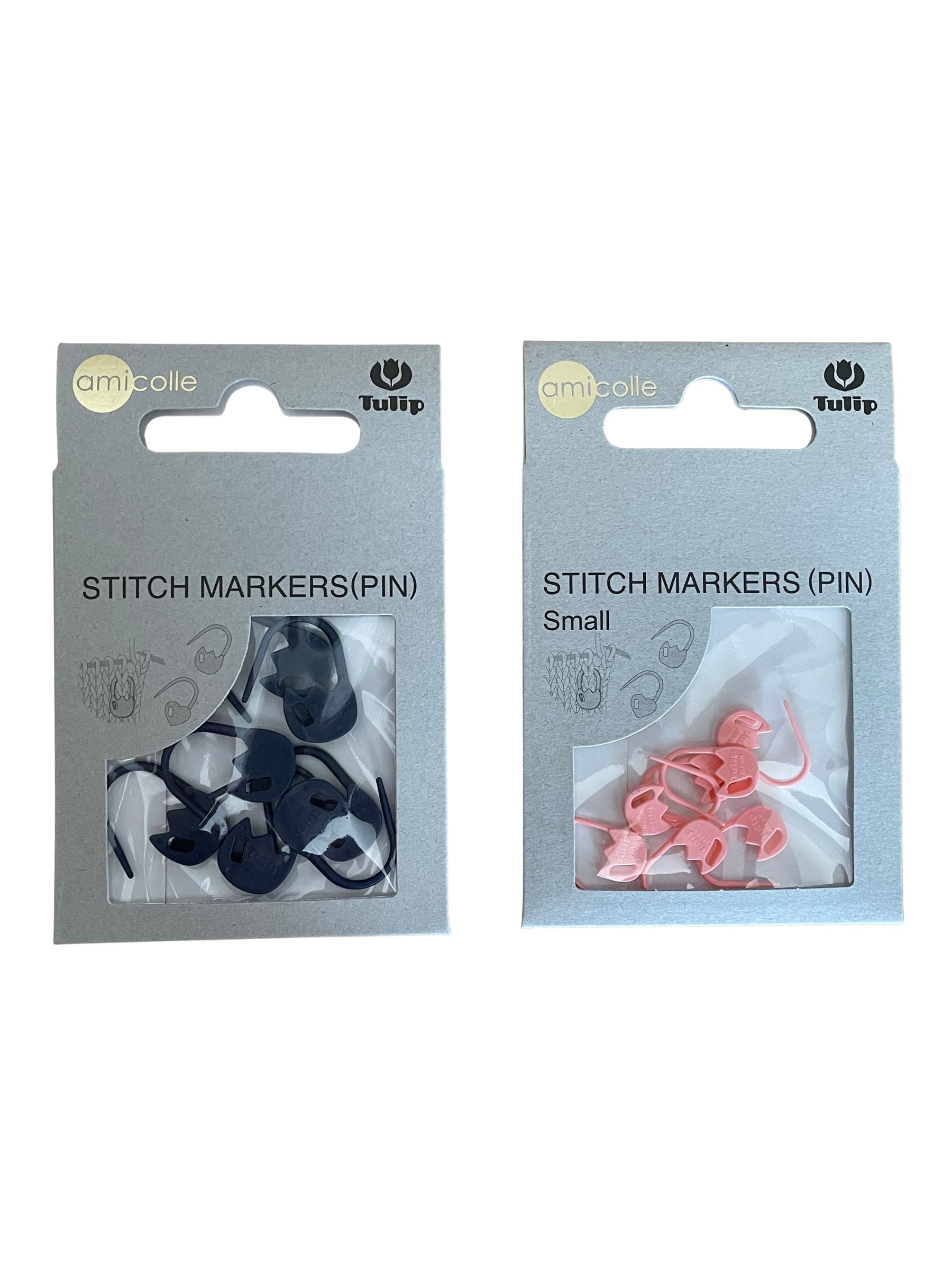 Tulip - Small "Tulip" Stitch Marker Pin Amicolle Knitting Accessories - Green