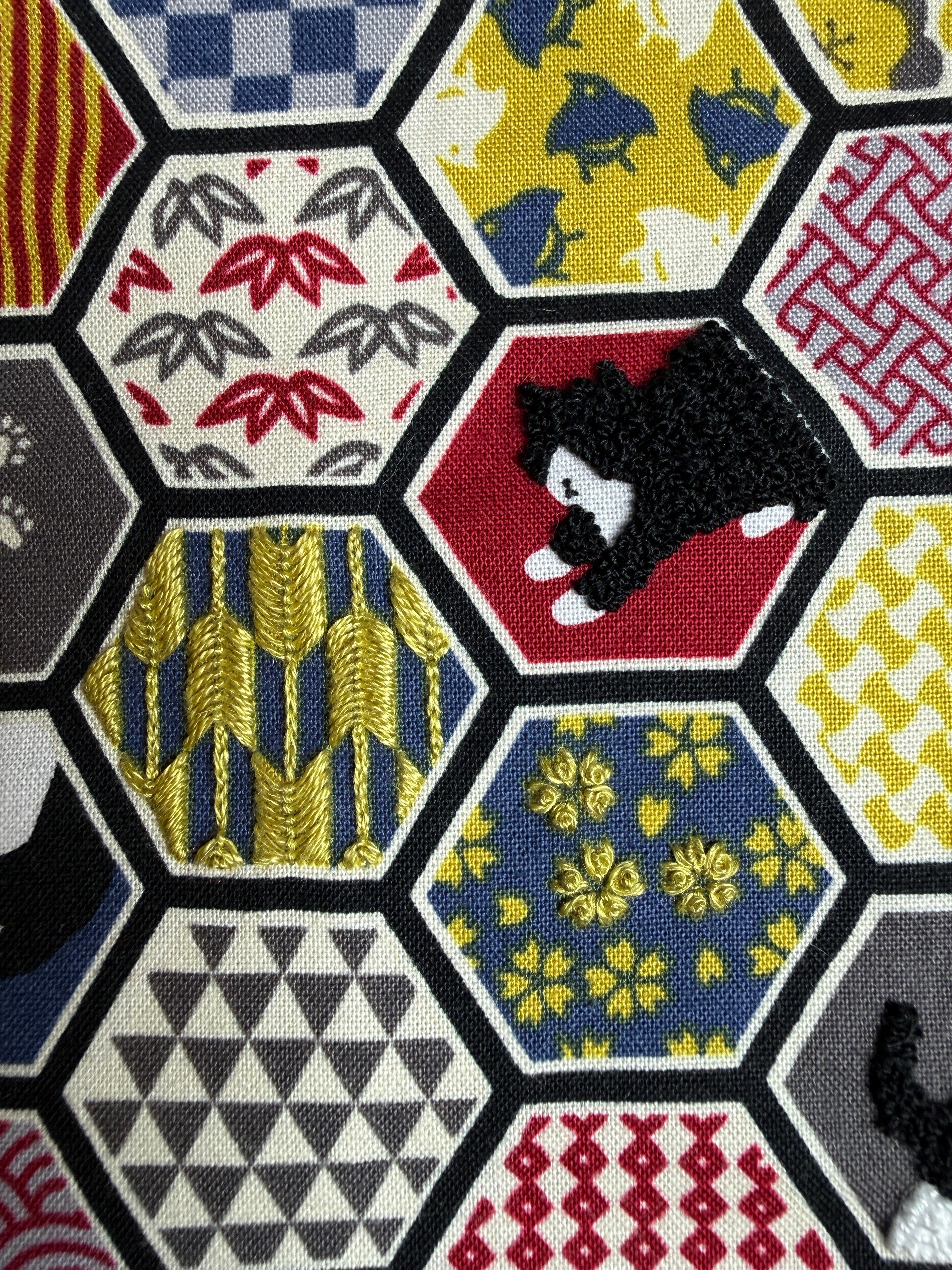 CLASS: Beginning Embroidery - Embellishing Printed Fabric (June 7, 2026)
