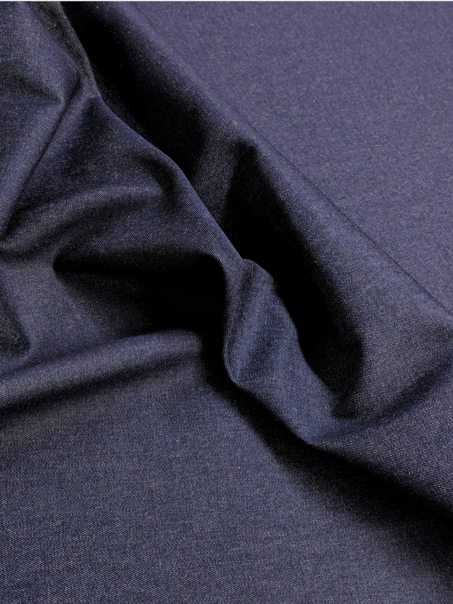 Orimono Imports - Non-Stretch Japanese Cotton Twill Denim Fabric - 12 oz Dark Blue