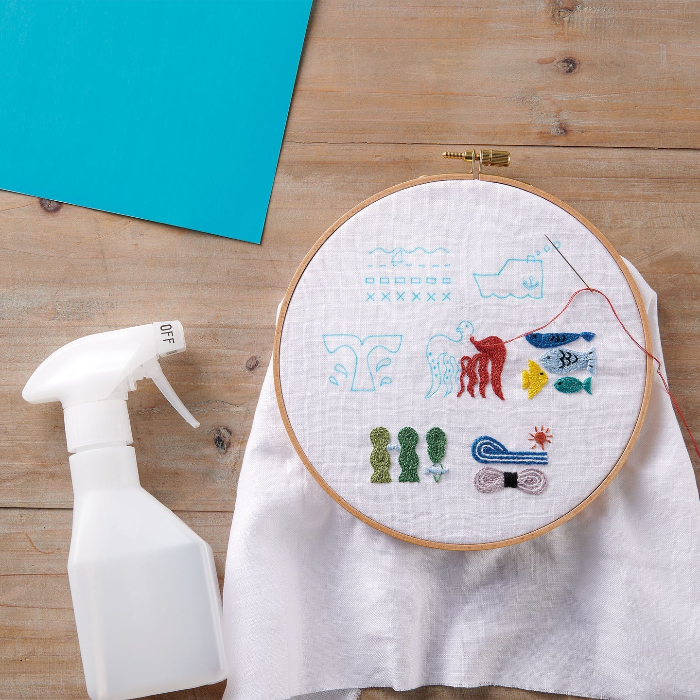 Clover - Water Erasable Tracing Paper - Blue