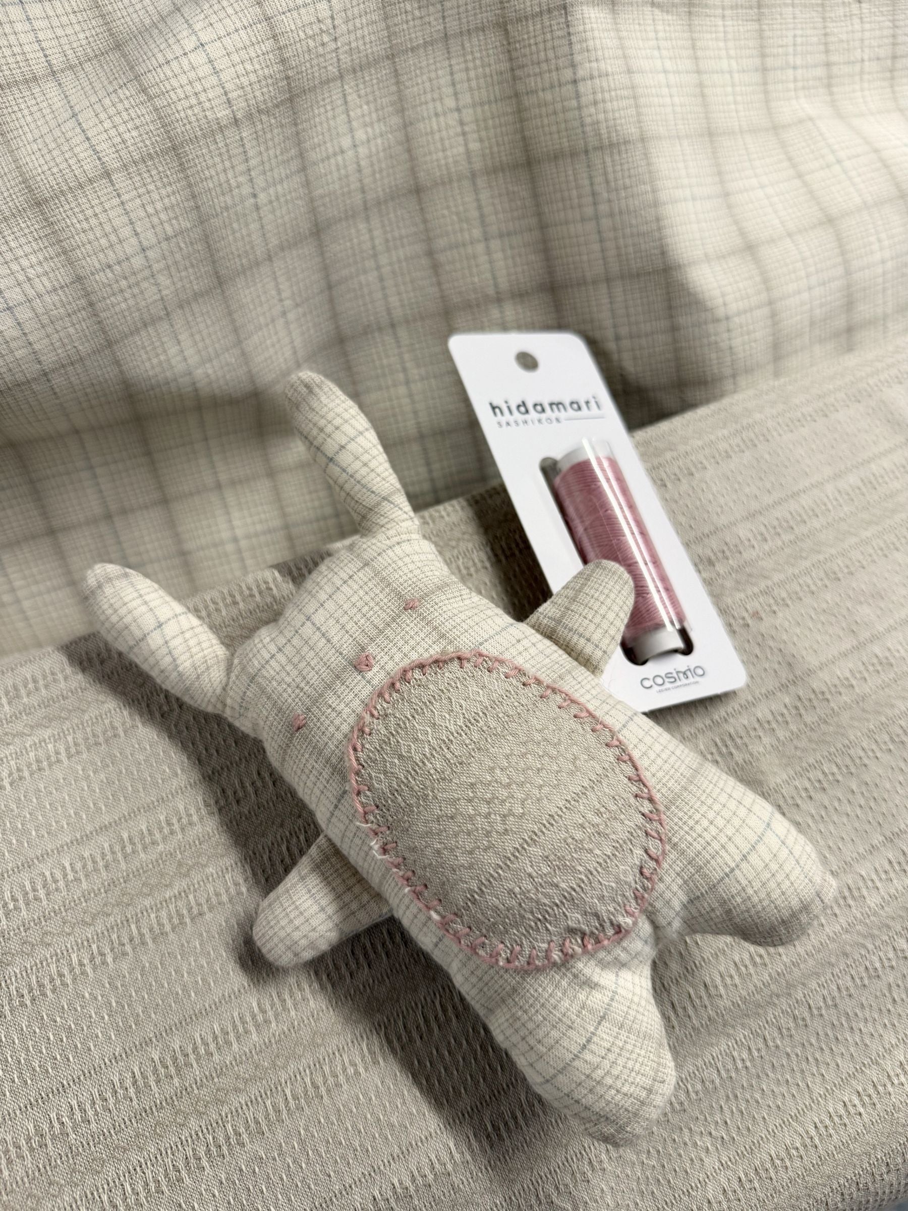 Textile Pantry - Yarn Dyed Plaid Cotton Fabric - Off-White