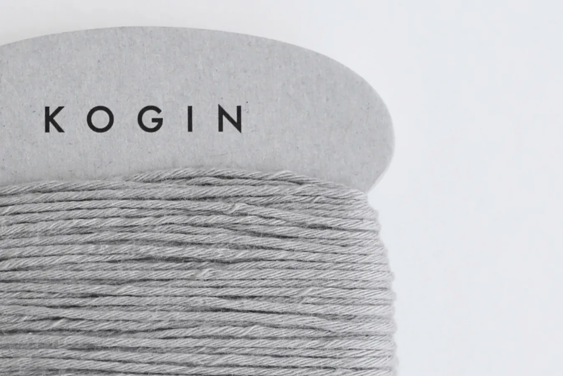 Daruma - Cotton Kogin Thread 20m Card 20/8 - #10 Gray