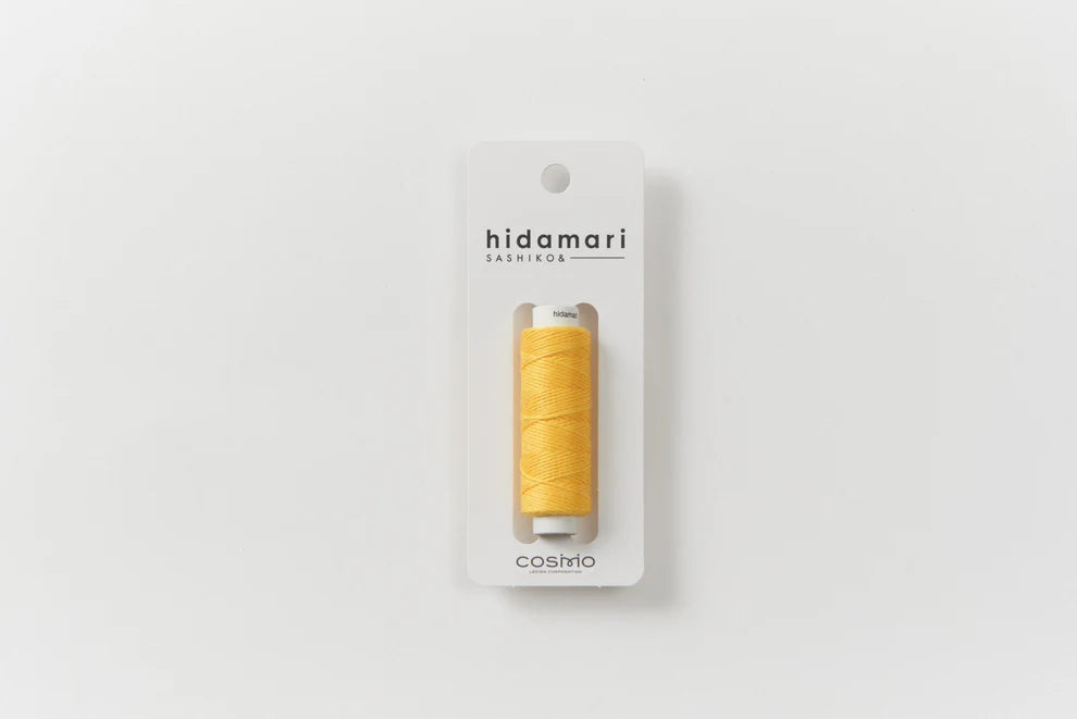 Lecien Cosmo - Hidamari Cotton Sashiko Thread 30m Spool - Rapeseed Field