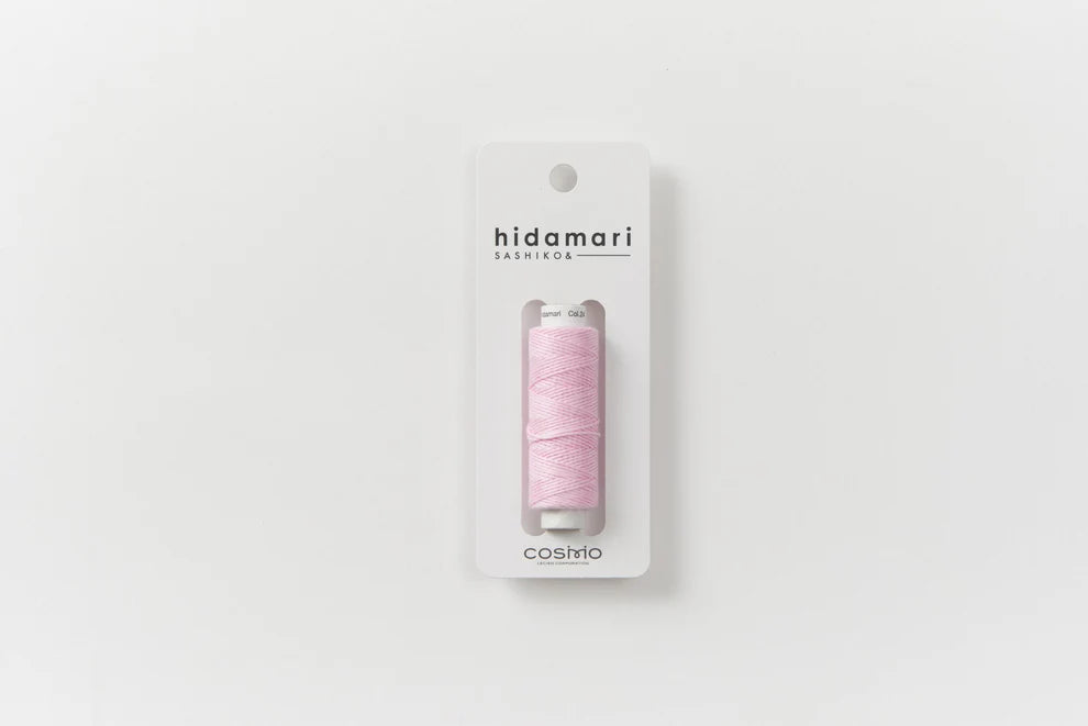 Lecien Cosmo - Hidamari Cotton Sashiko Thread 30m Spool - Sakuramochi