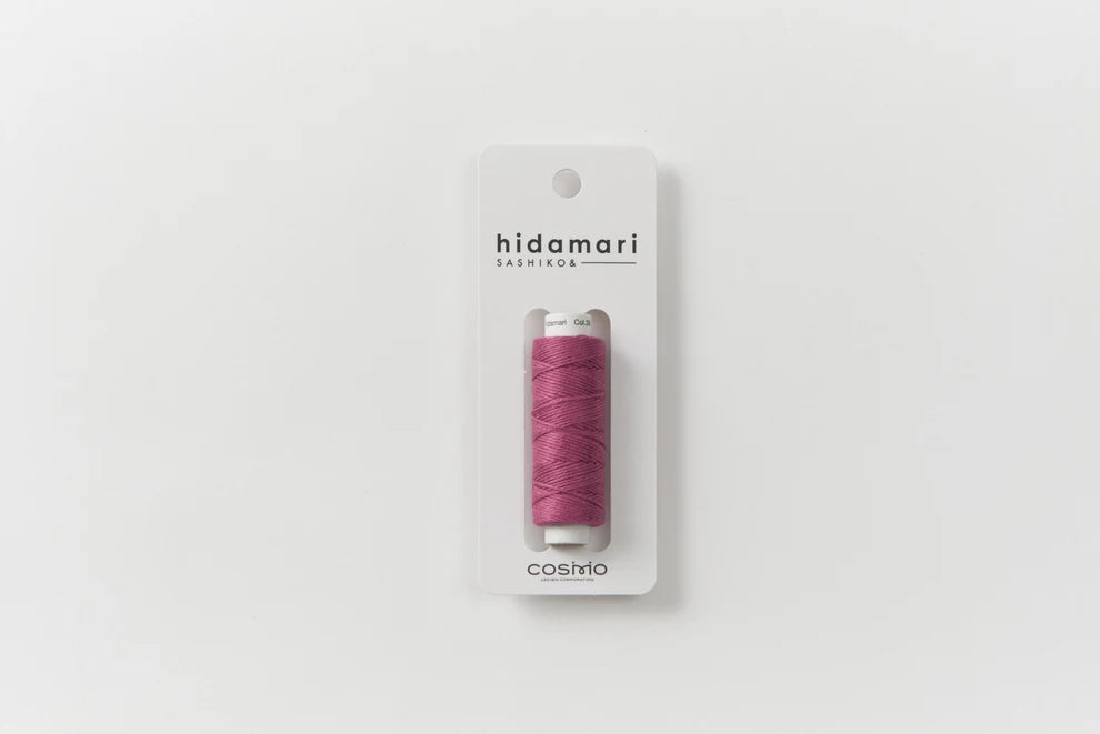 Lecien Cosmo - Hidamari Cotton Sashiko Thread 30m Spool - Grape Jelly
