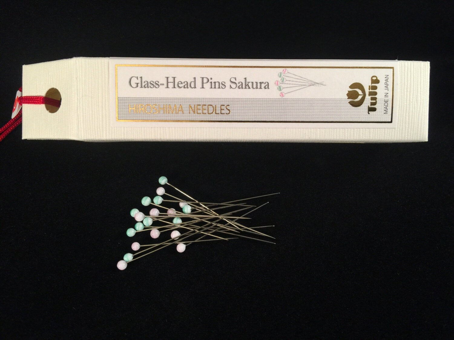 Tulip - Glass-Head Pins Sakura