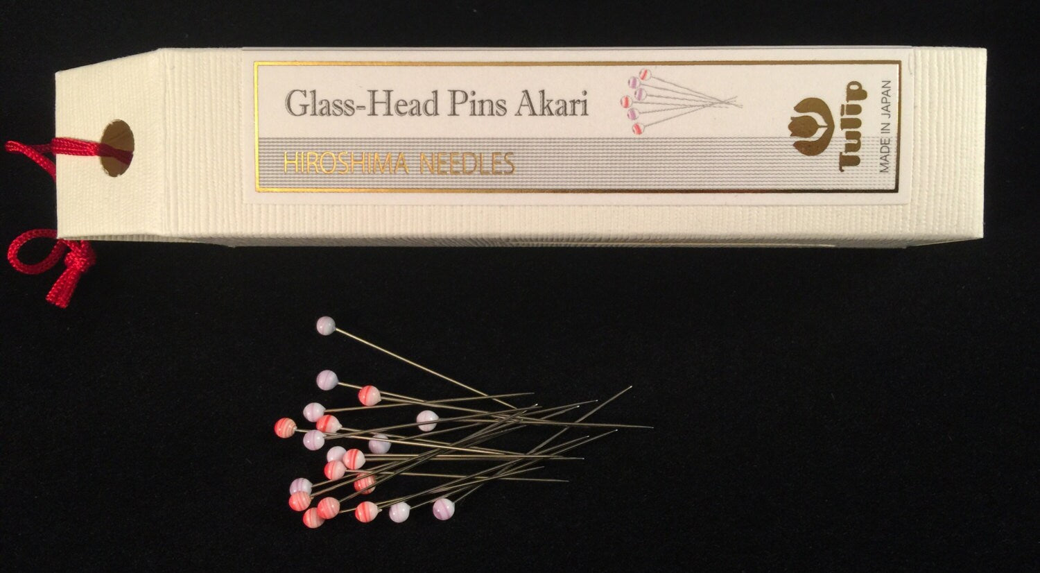 Tulip - Glass-Head Pins Akari