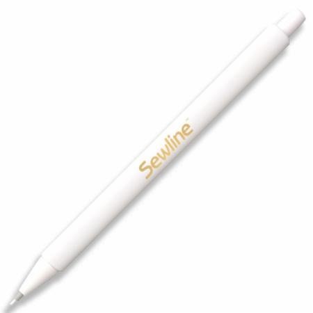 Sewline - Tailor's 1.3mm Washable Click Pencil for Fabrics - Blue, Pink, or White