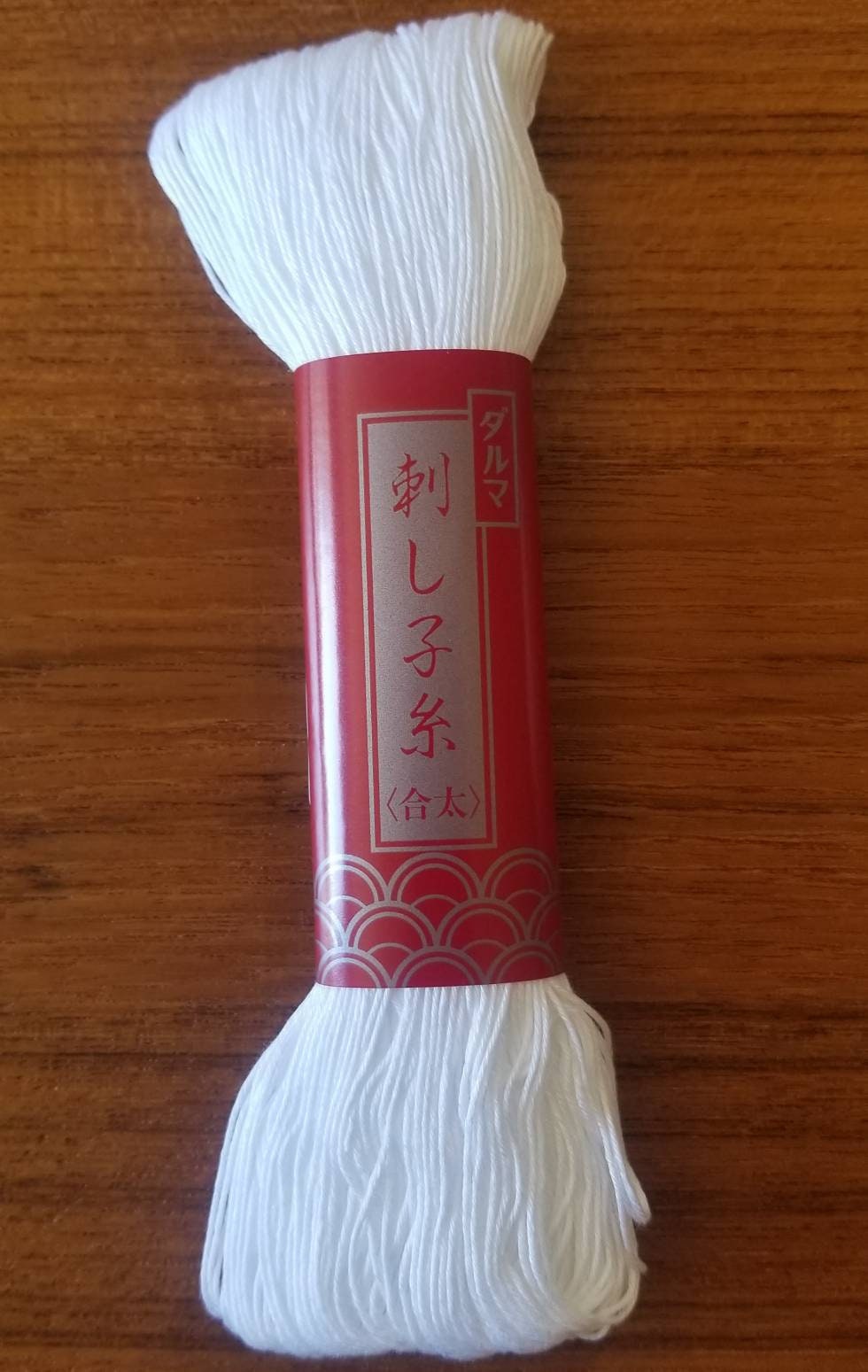 Yokota - Cotton Sashiko Thread 100m Skein - #1 White