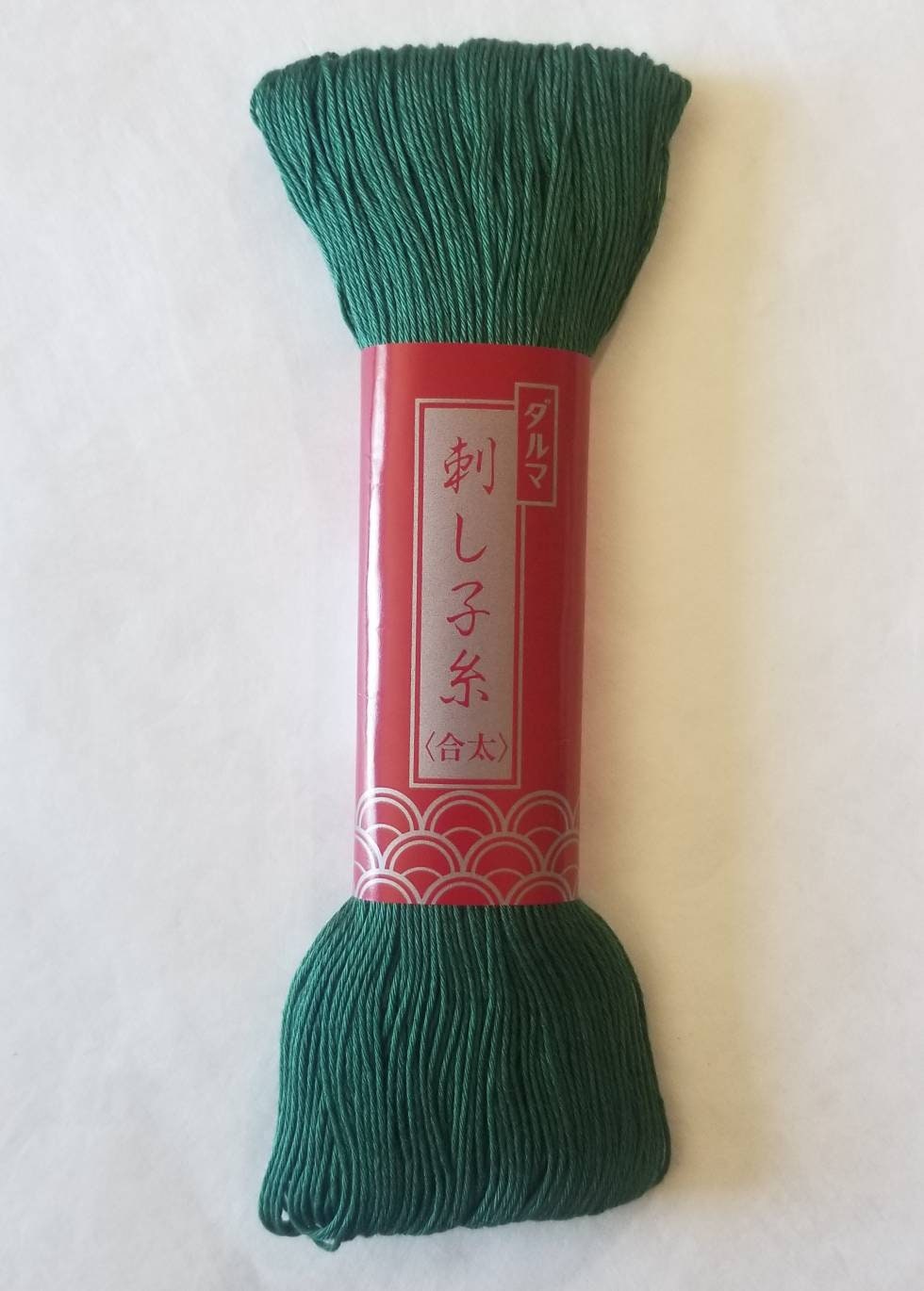 Yokota - Cotton Sashiko Thread 100m Skein - #5 Green