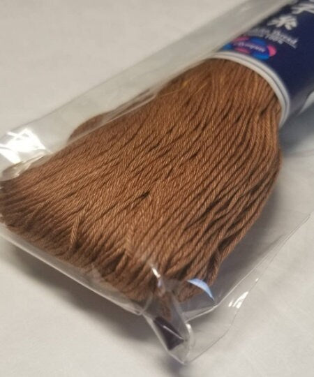 Olympus - Cotton Sashiko Thread 100m Skein - Color #114 Brown