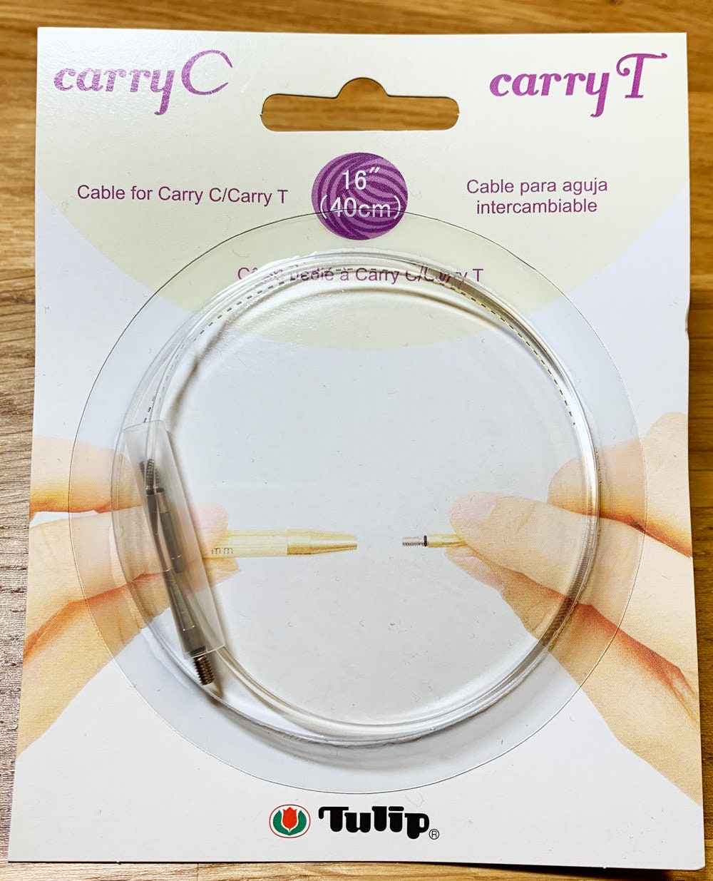 Tulip - Cables for Knitting Needles CarryC and CarryT - Various Sizes