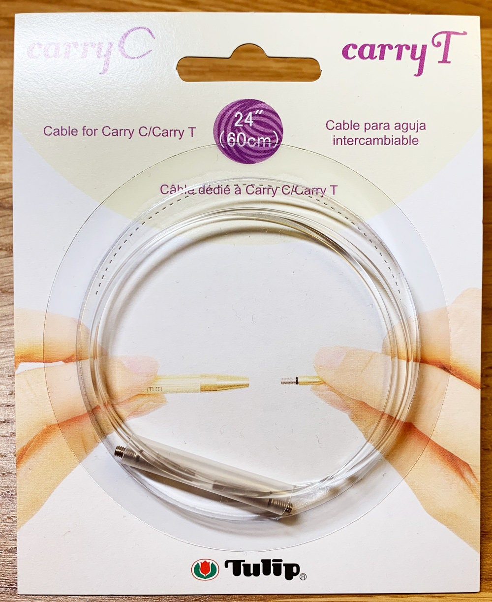 Tulip - Cables for Knitting Needles CarryC and CarryT - Various Sizes