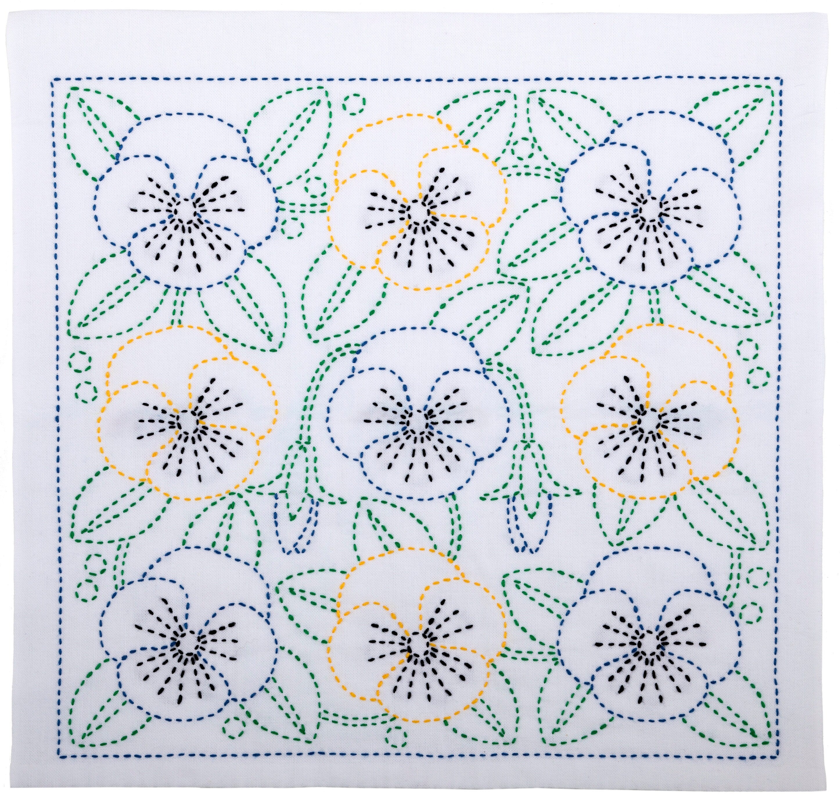 Tulip - World Mexico "Pansy" Sashiko Sampler Kit