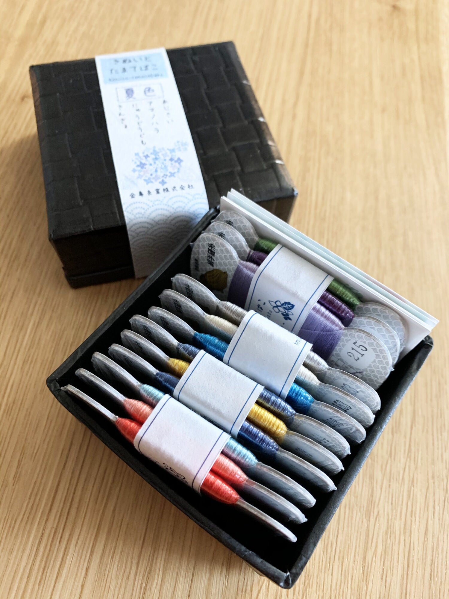 Kinkame - Japanese Silk Thread Collection - Summer Colors Box