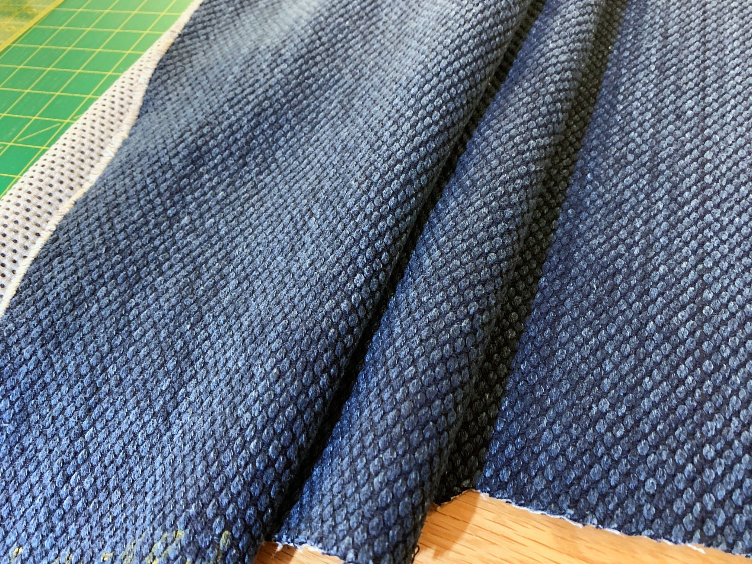 Orimono Imports - Kendo Cloth Indigo Cotton - Natural Aizome Blue