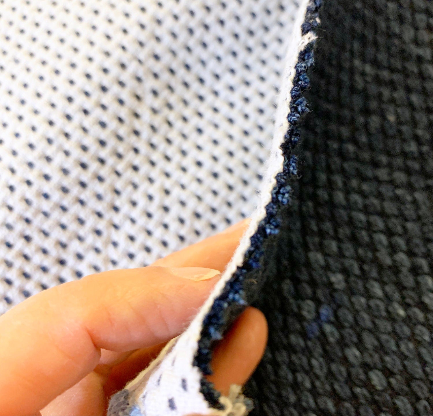 Orimono Imports - Kendo Cloth Indigo Cotton - Natural Aizome Blue