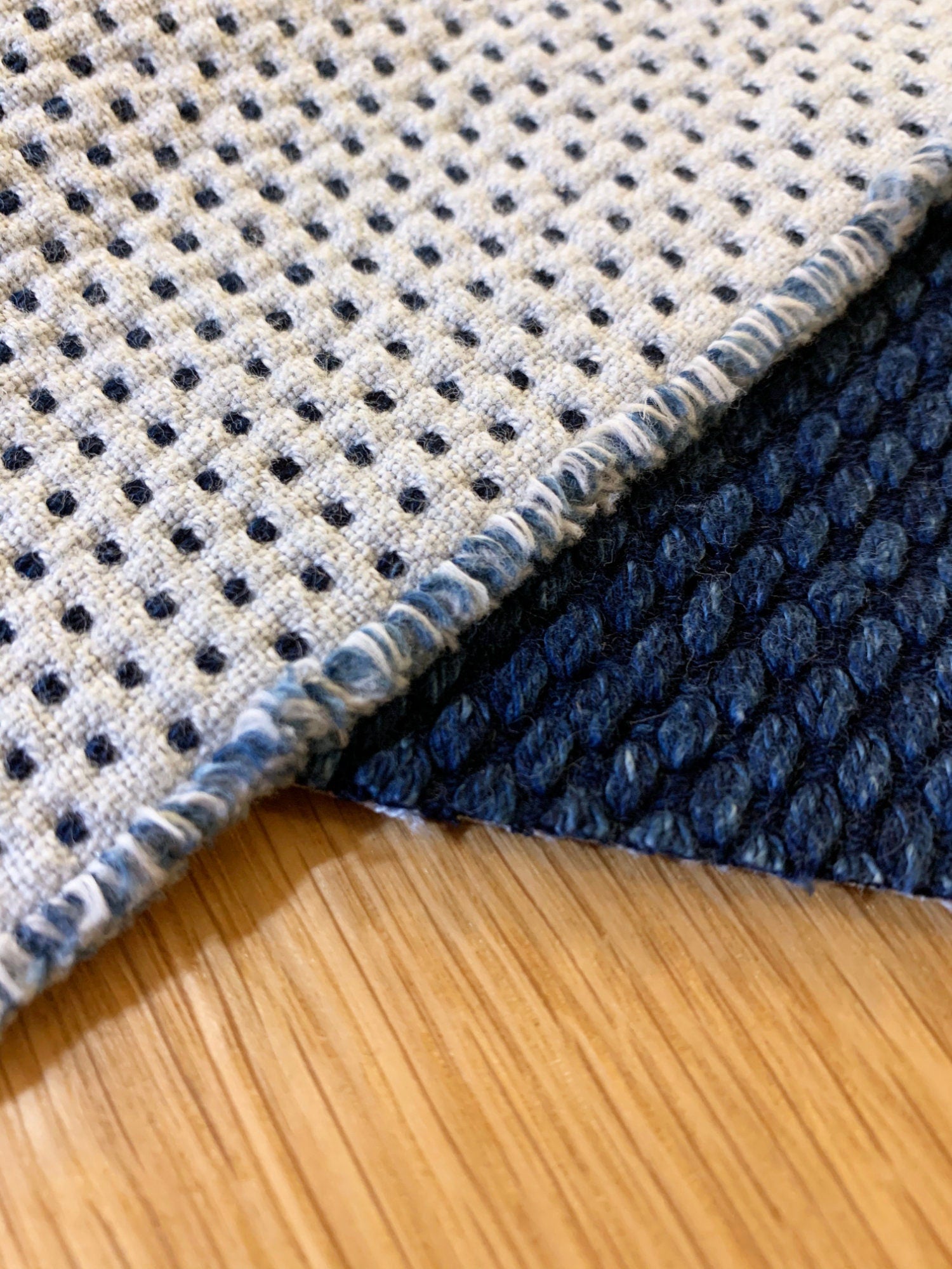 Orimono Imports - Kendo Cloth Indigo Cotton - Natural Aizome Blue