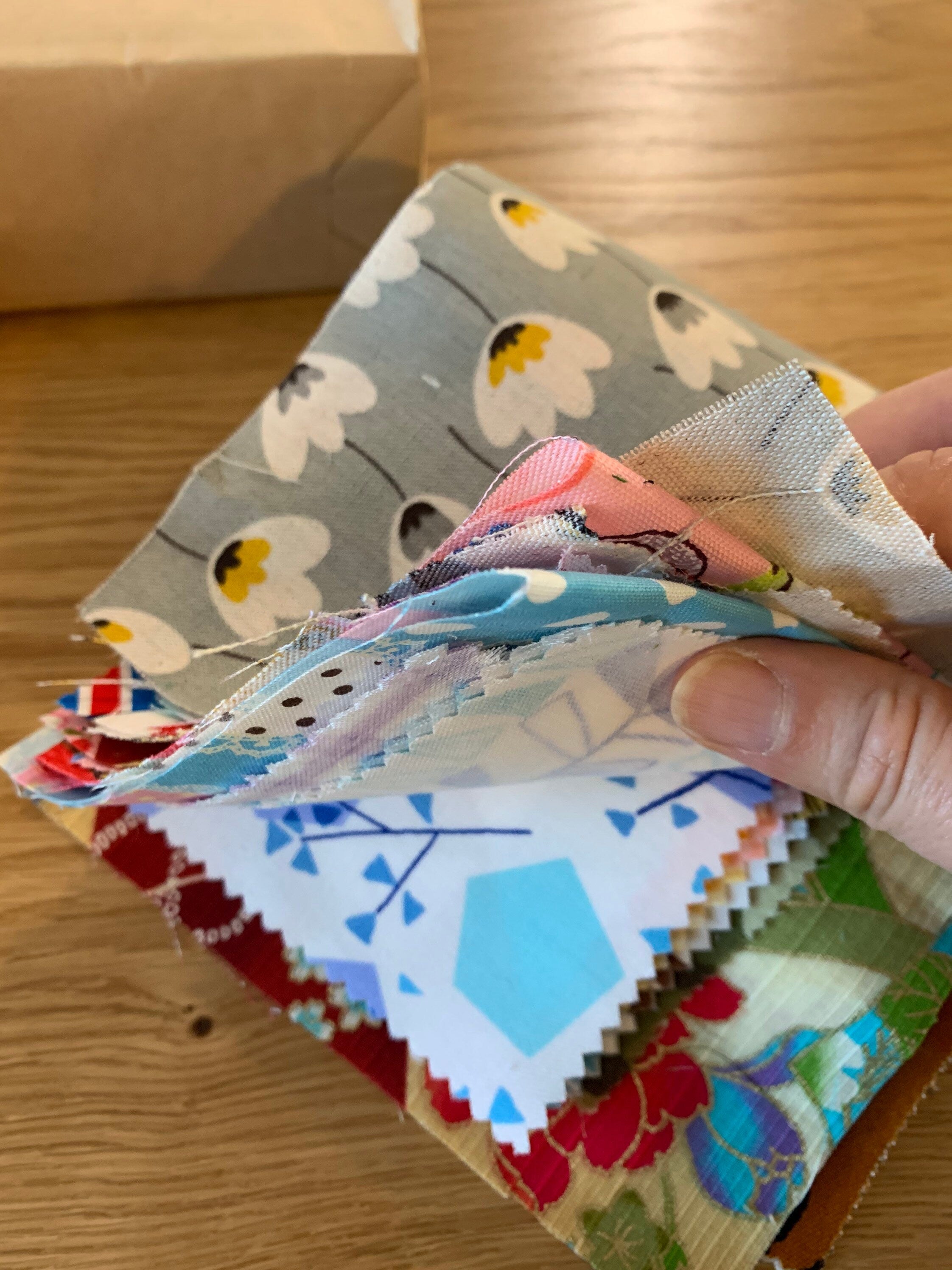 New Year 2026 Fukubukuro Lucky Bag of Japanese fabric scraps HALF POUND