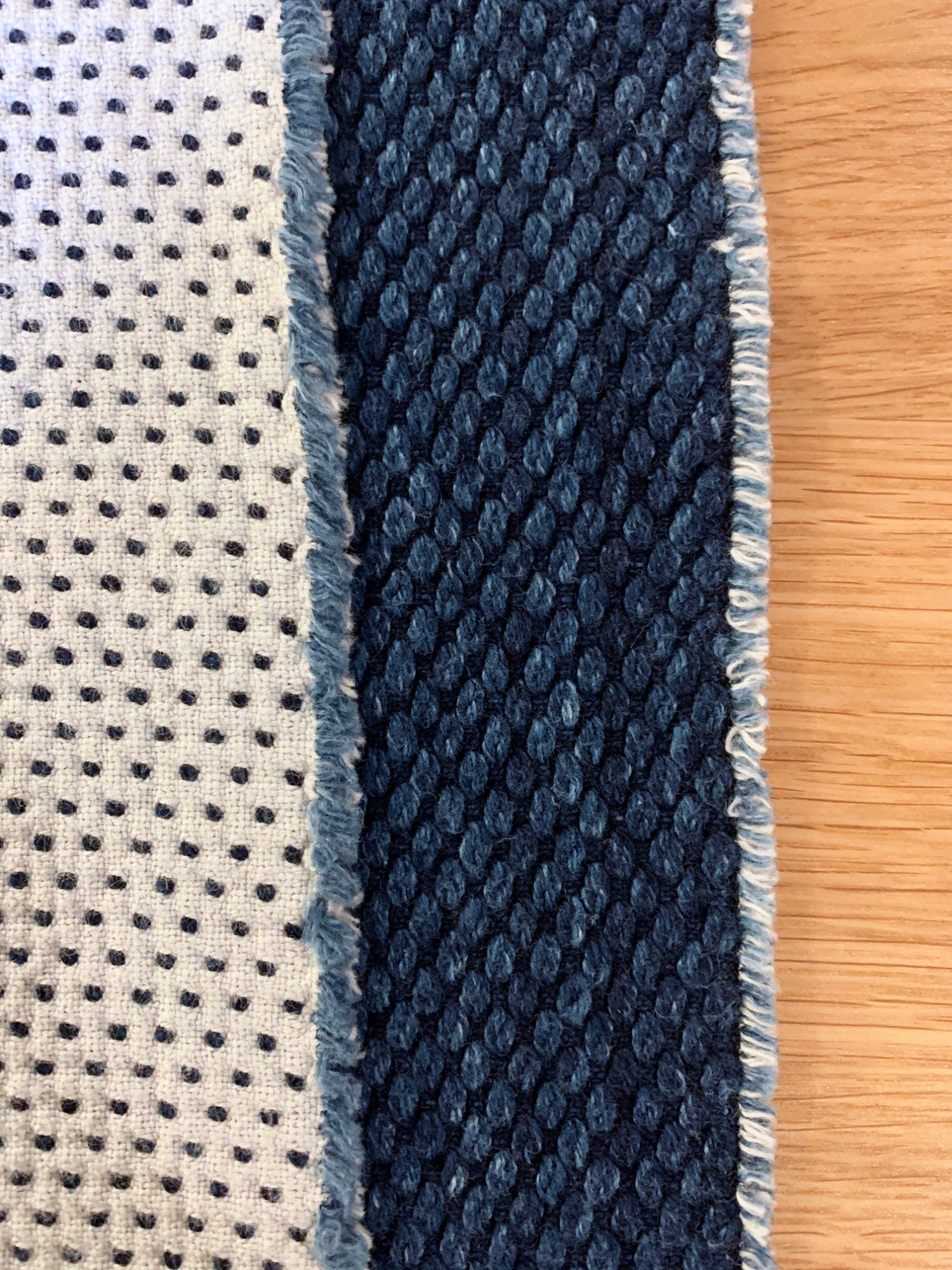 Orimono Imports - Kendo Cloth Indigo Cotton - Natural Aizome Blue