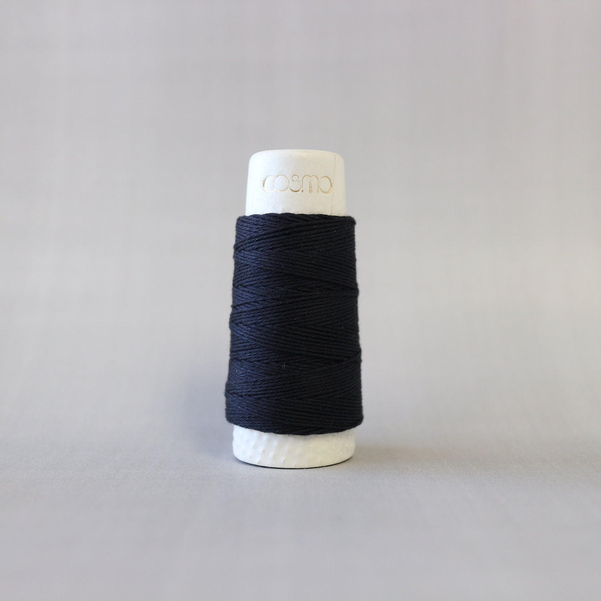 Lecien Cosmo - 'Hidamari' Cotton Sashiko Thread 30m Spool - Midsummer Night (Solid)