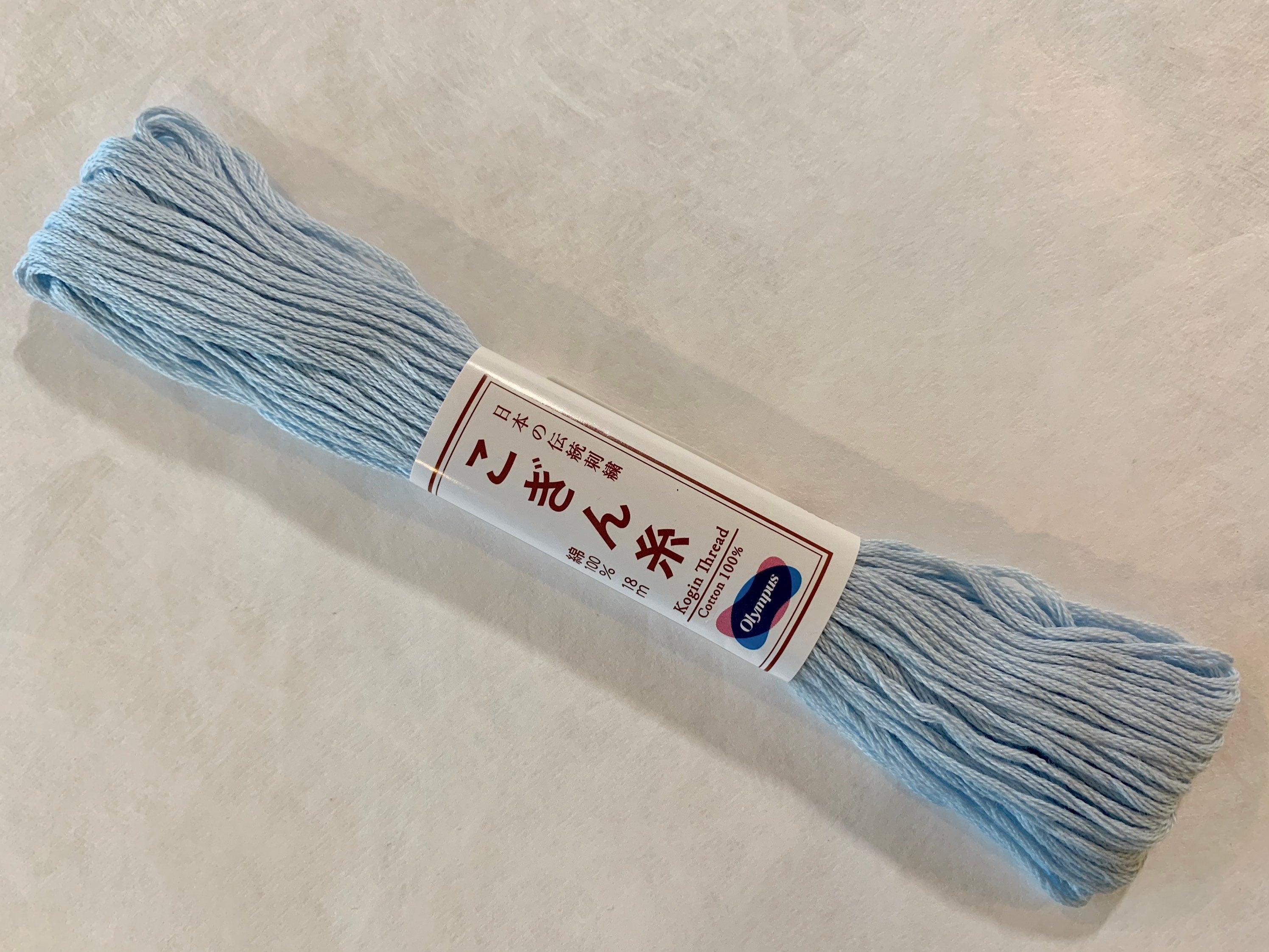 Olympus - Cotton Kogin Thread 18m Skein - #364 Baby Blue