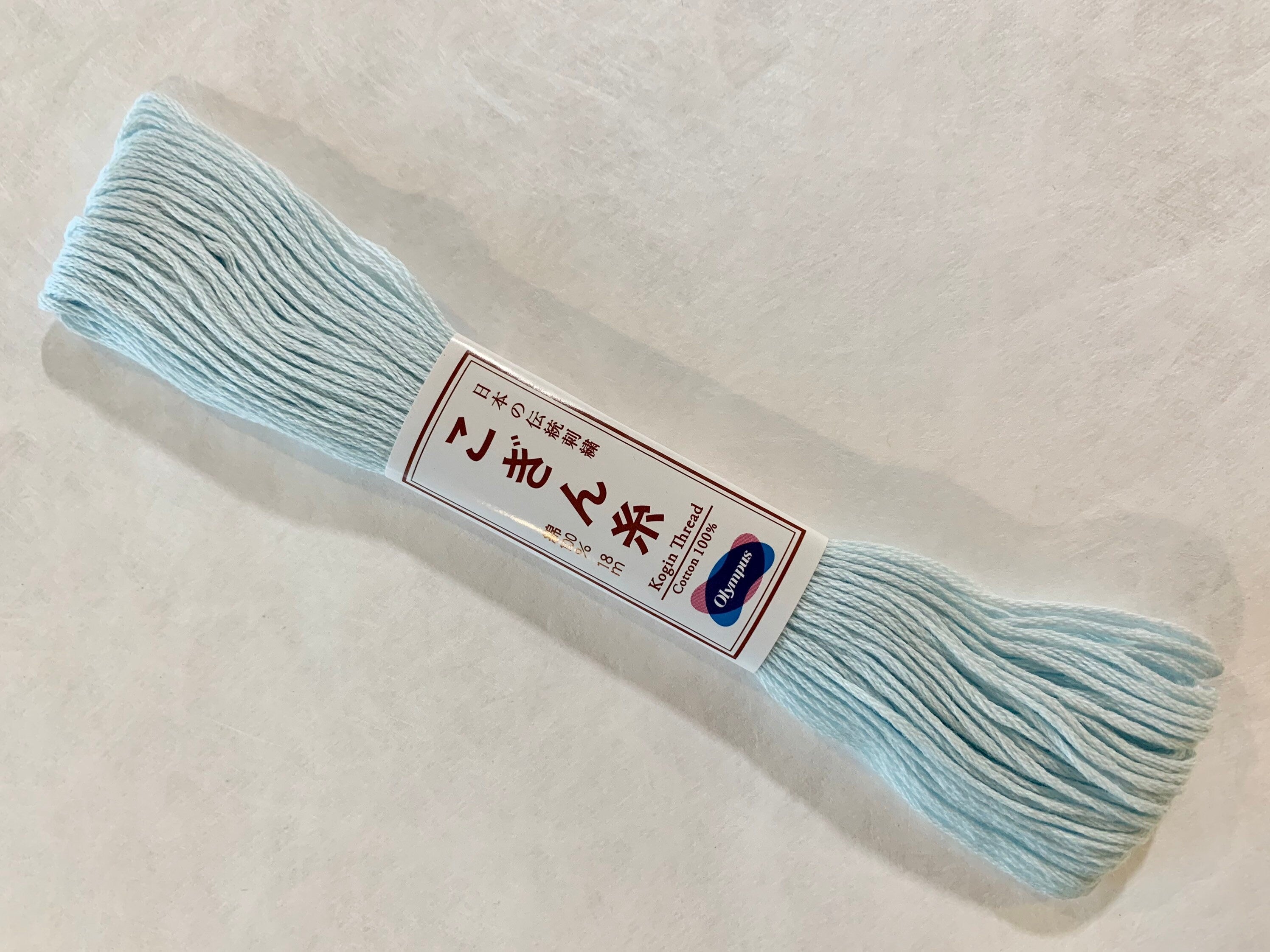 Olympus - Cotton Kogin Thread 18m Skein - #362 Pale Blue