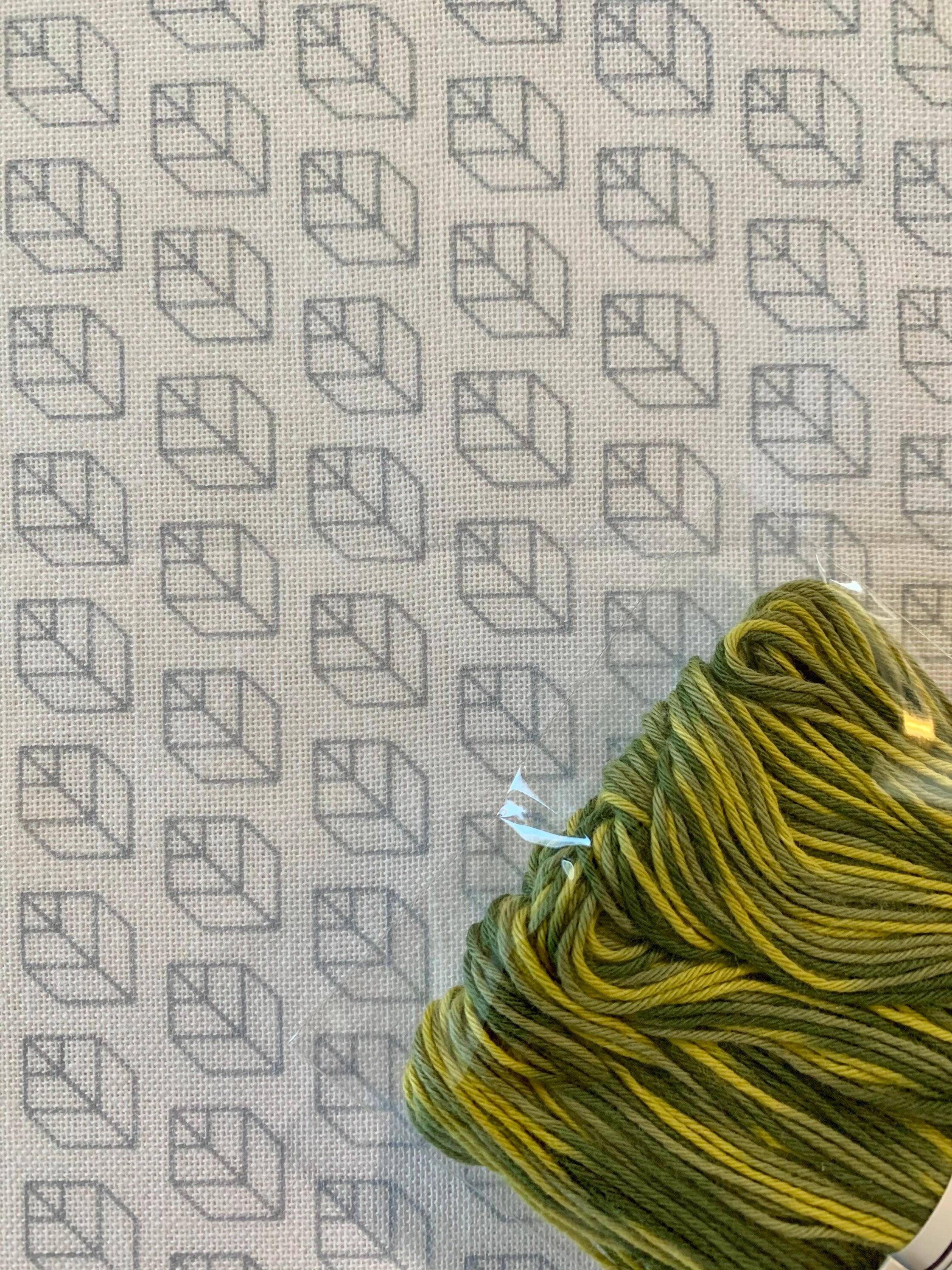 Hana Fukin Sashiko Sampler LEAF