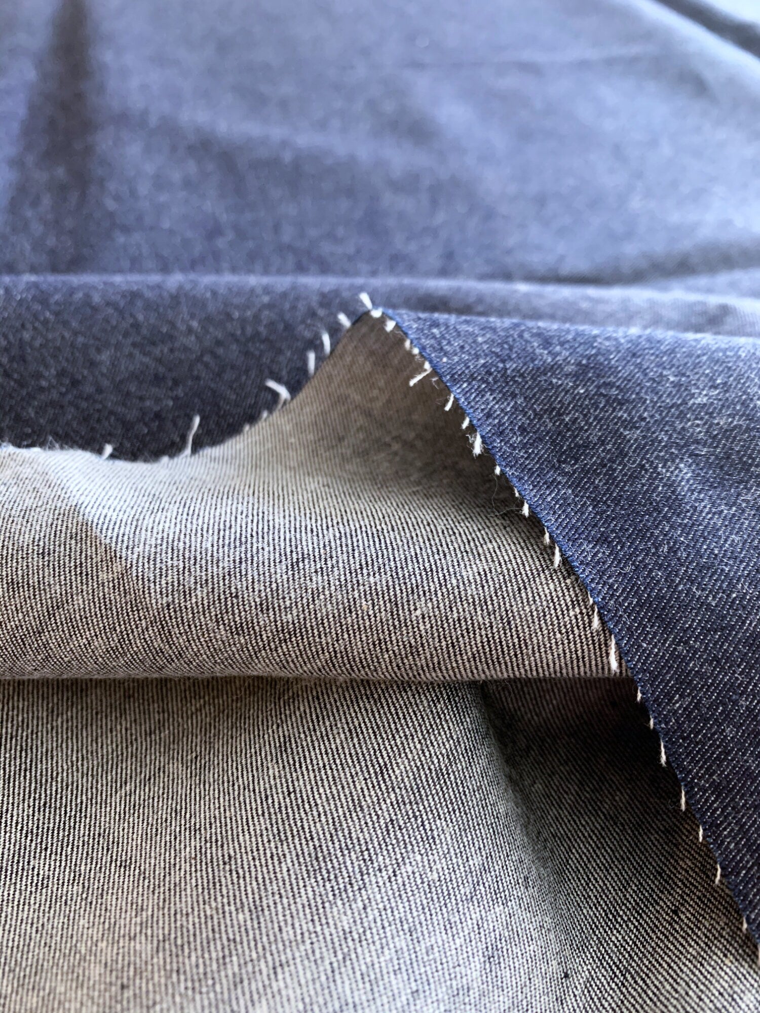 Orimono Imports - Denim 5 Ounce Non-Stretch Cotton - Navy Blue