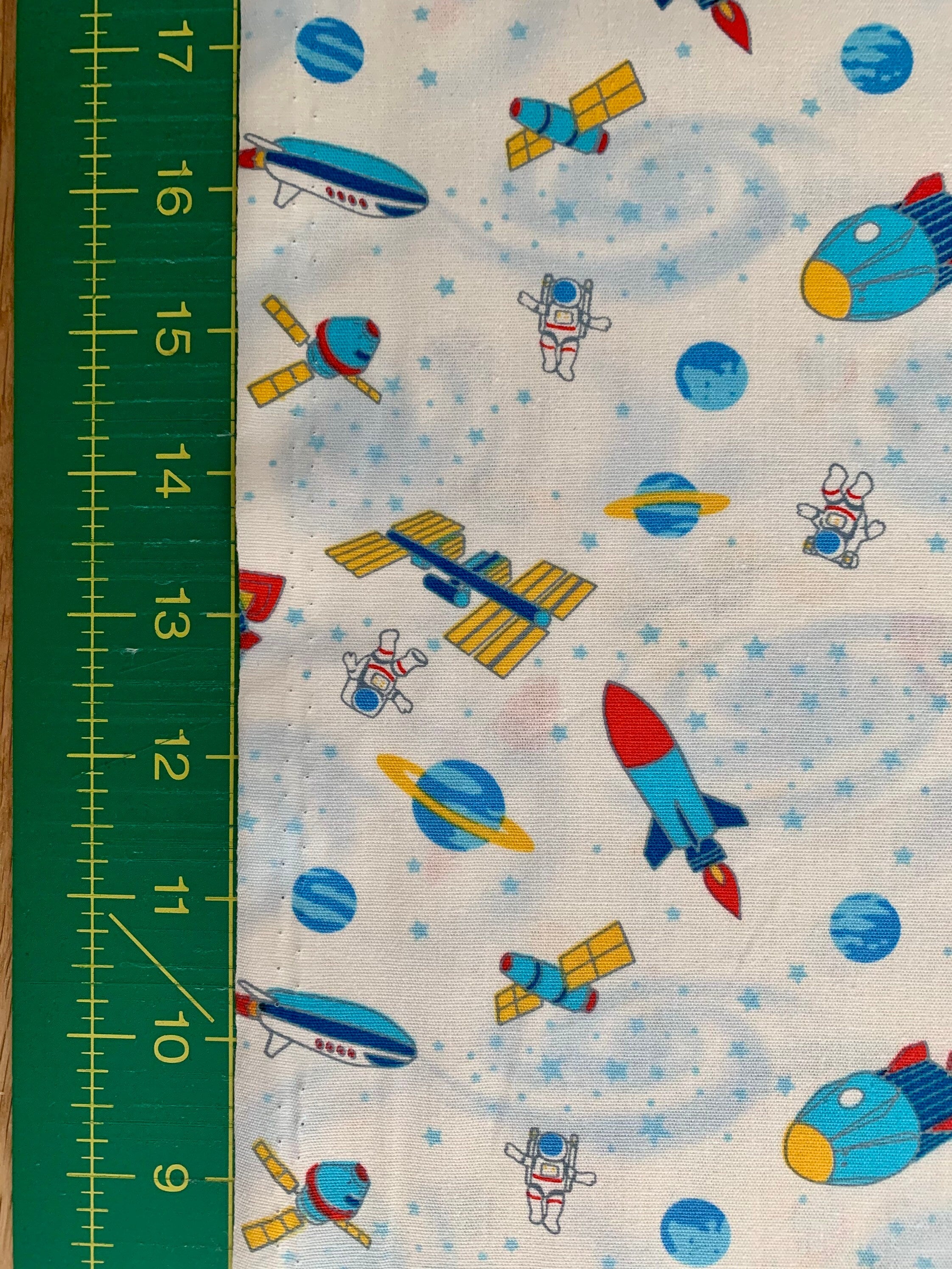 Asano - SALE Space Walk Cotton Fabric - White