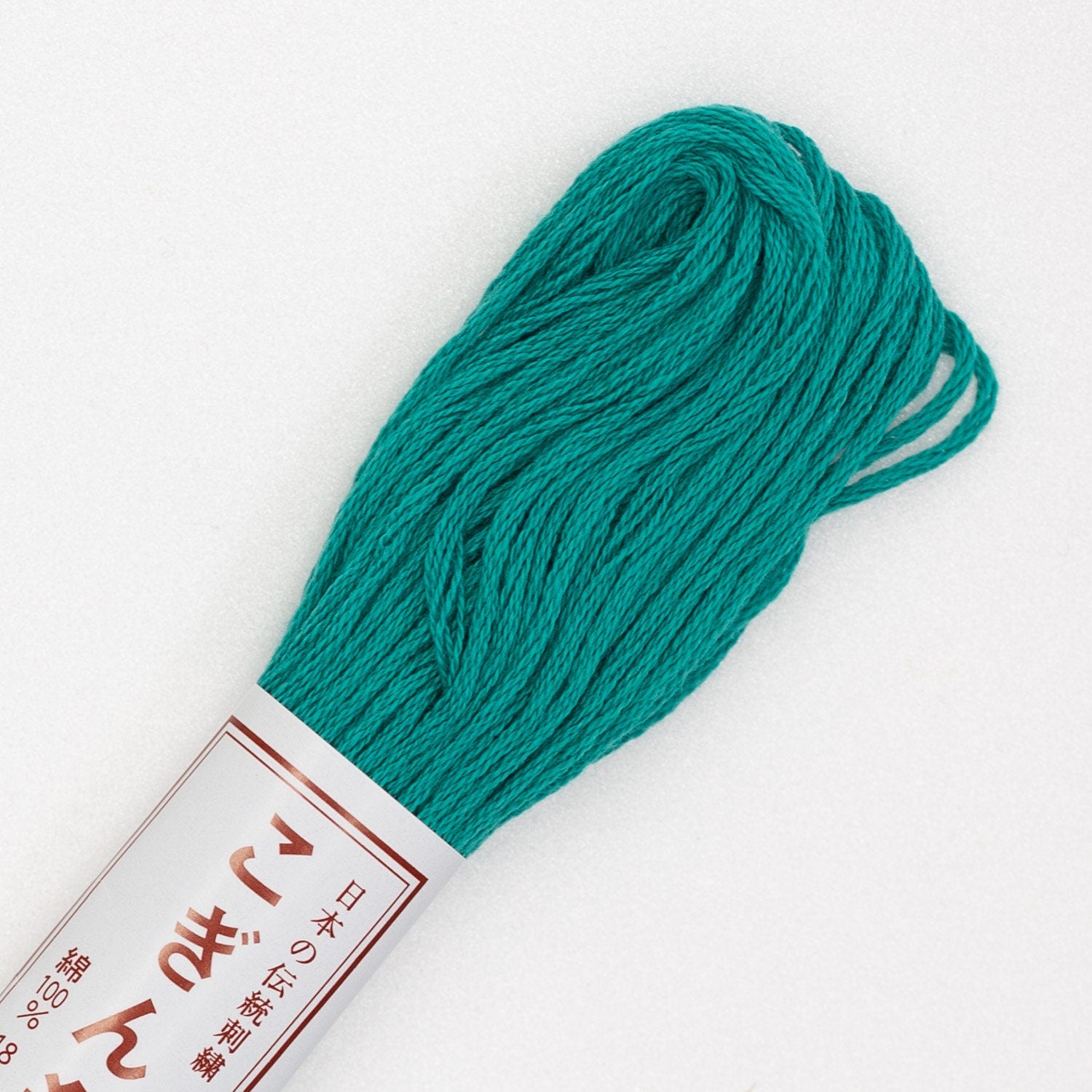 Olympus - Cotton Kogin Thread 18m Skein - #224 Teal
