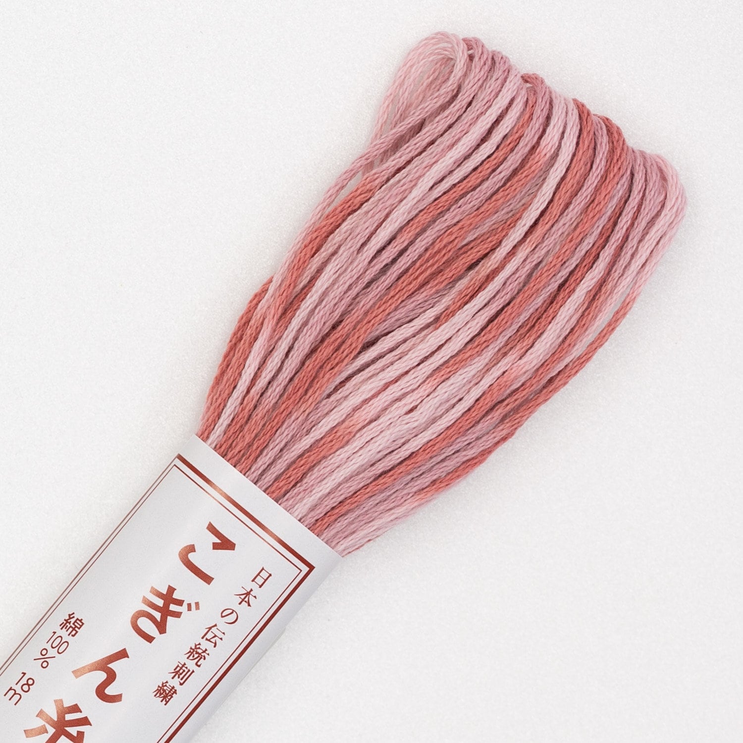 Olympus - Cotton Kogin Thread 18m Skein - Variegated #12 Sakura