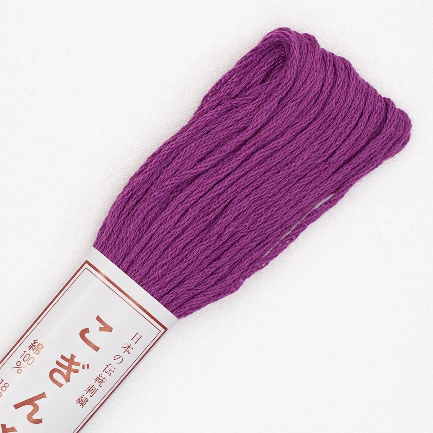 Olympus - Cotton Kogin Thread 18m Skein - #136 Plum Purple