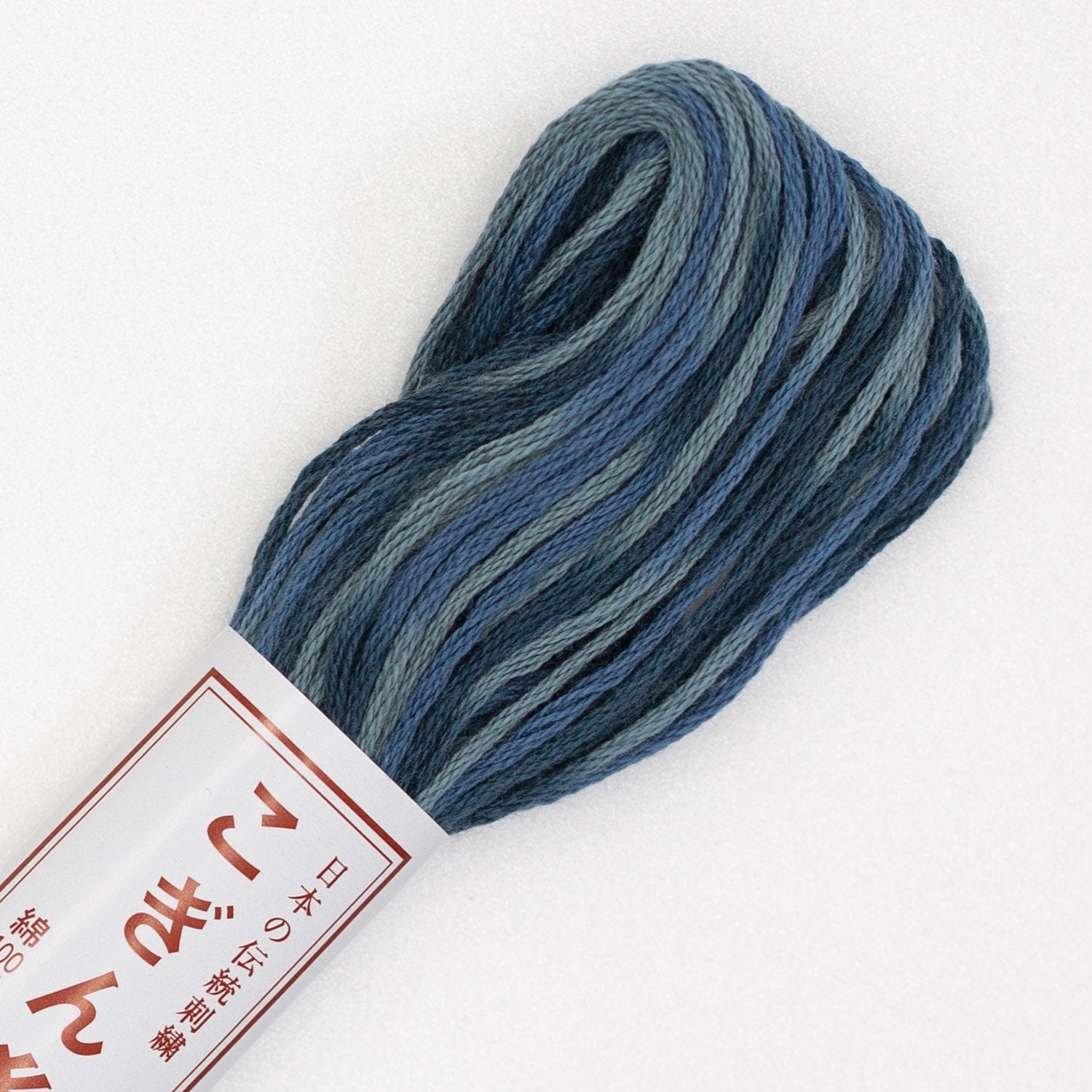 Olympus - Cotton Kogin Thread 18m Skein - Variegated #31 Open Ocean