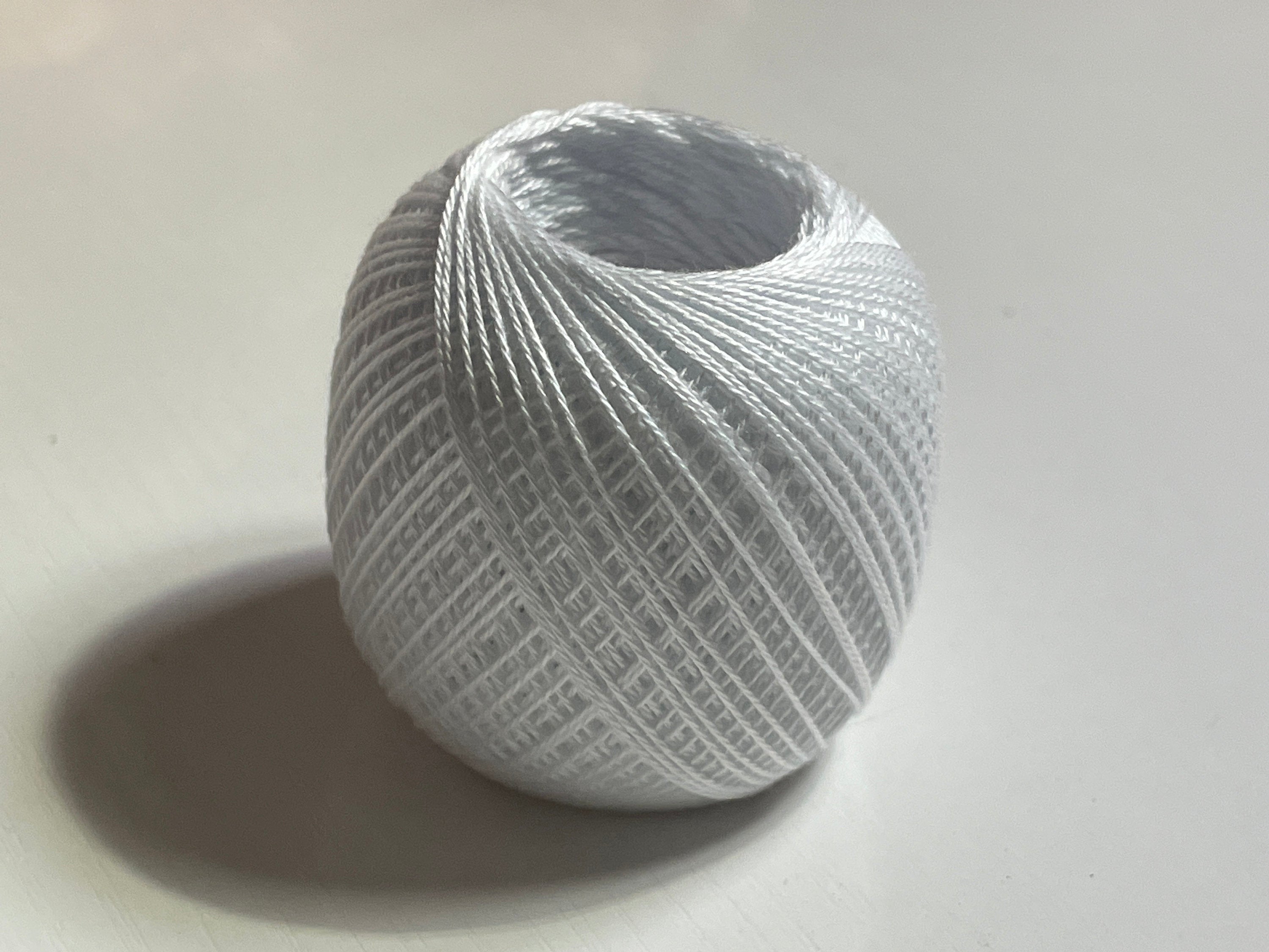 Olympus - Thin Cotton Sashiko Thread 80m Ball - White