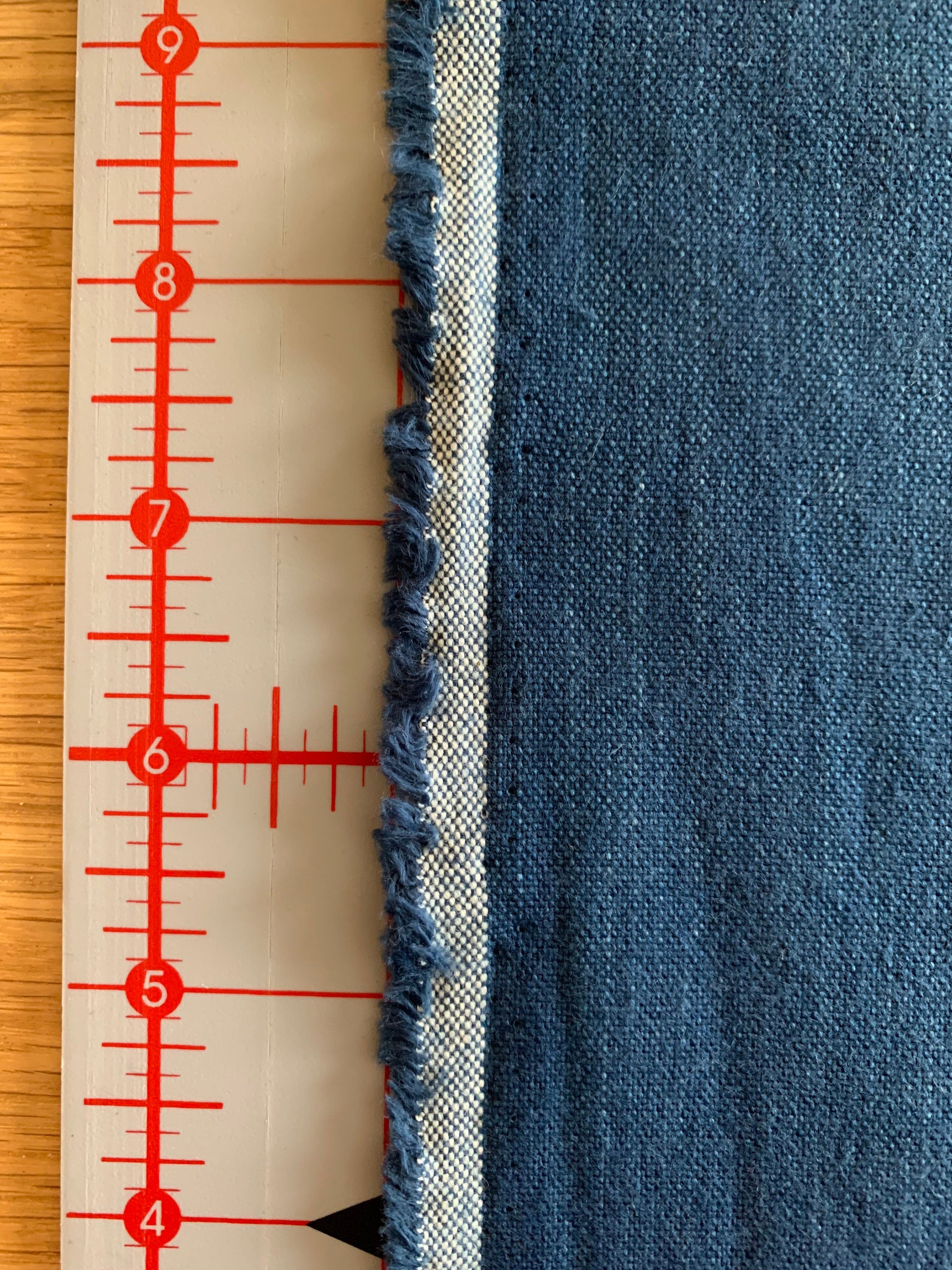 Orimono Imports - Natural Botanically Dyed Indigo Cotton Fabric - Indigo