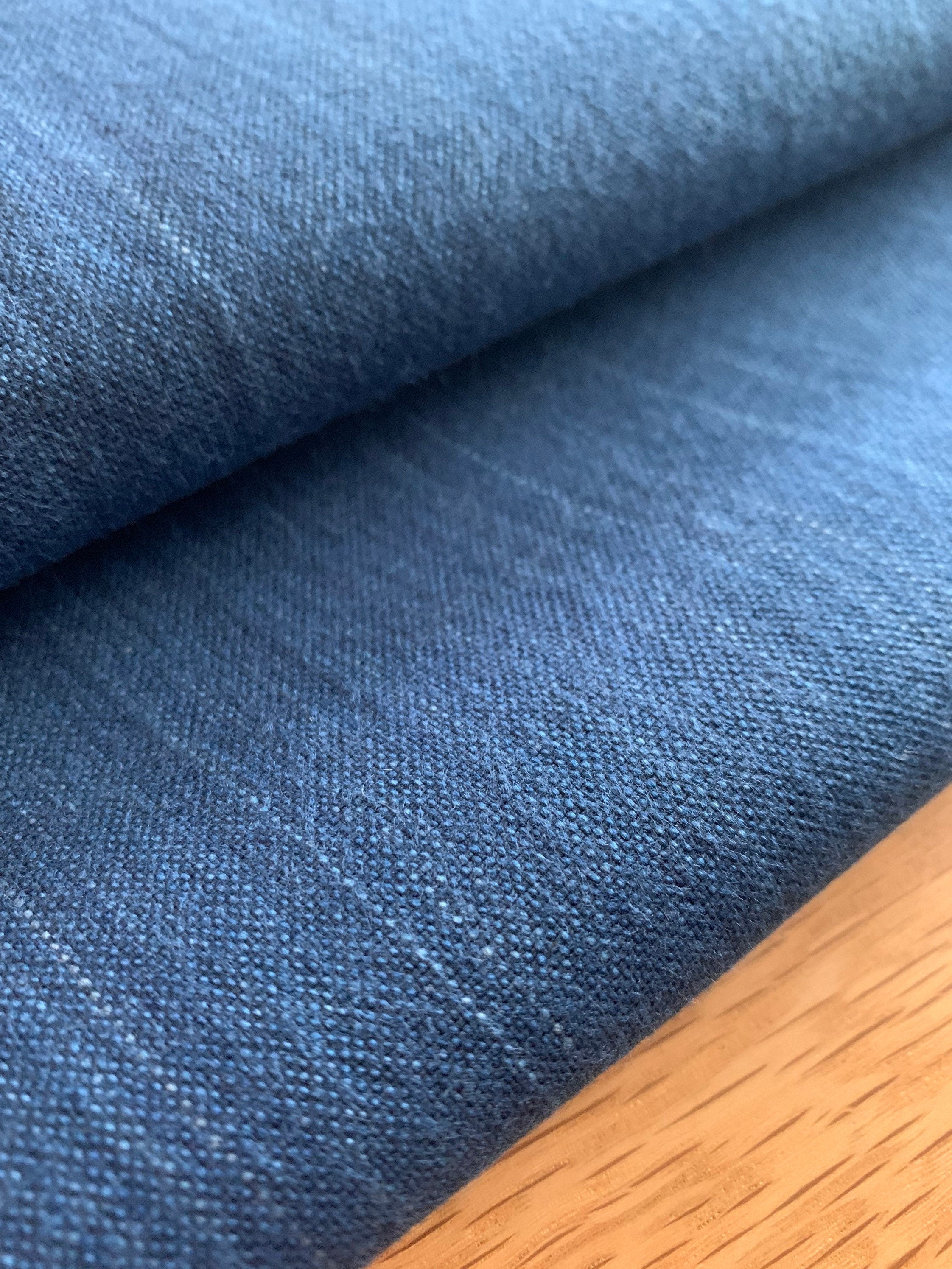 Orimono Imports - Natural Botanically Dyed Indigo Cotton Fabric - Indigo