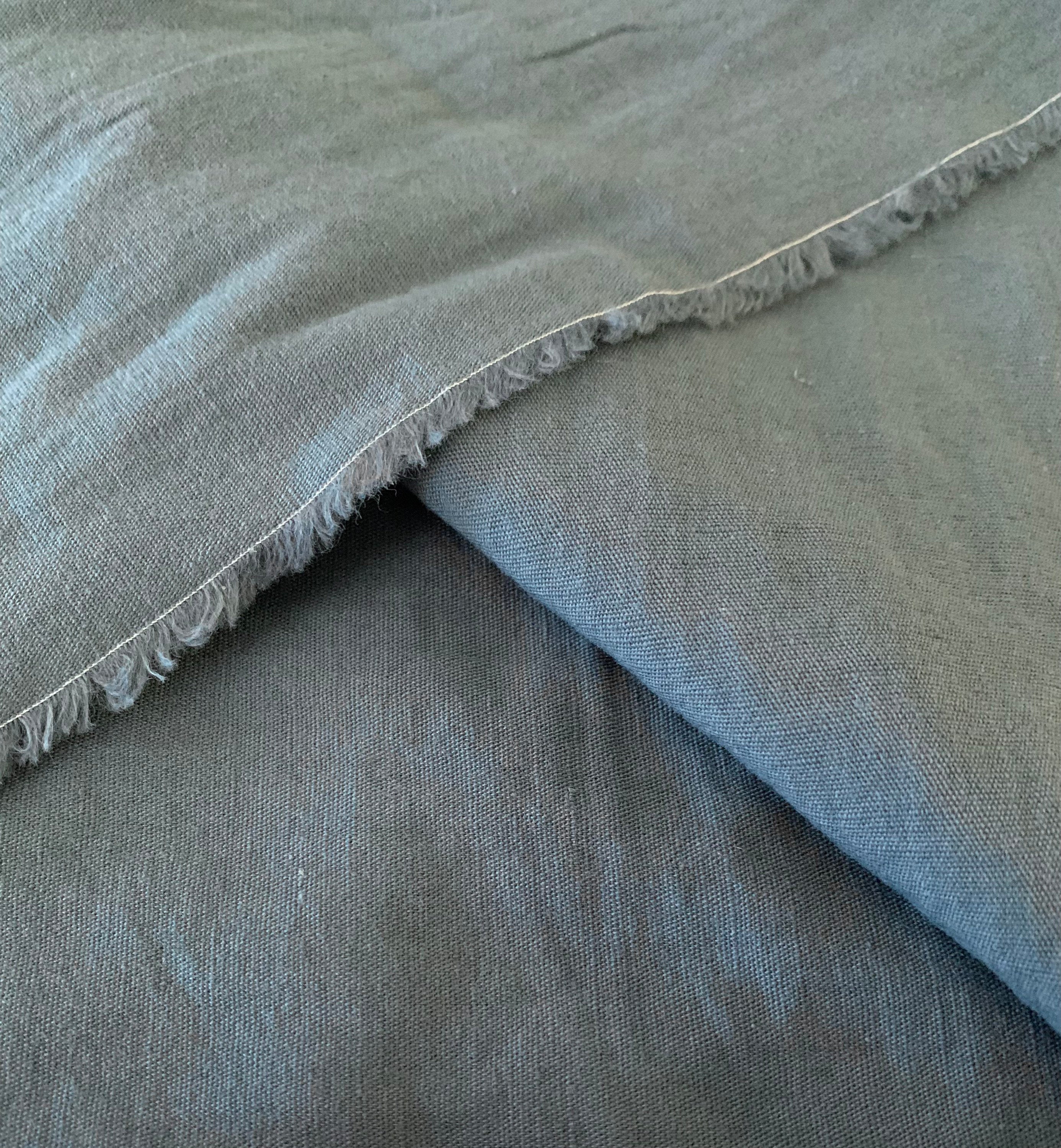 Cosmo Japanese cotton linen fabric AD5192-261 peacock green