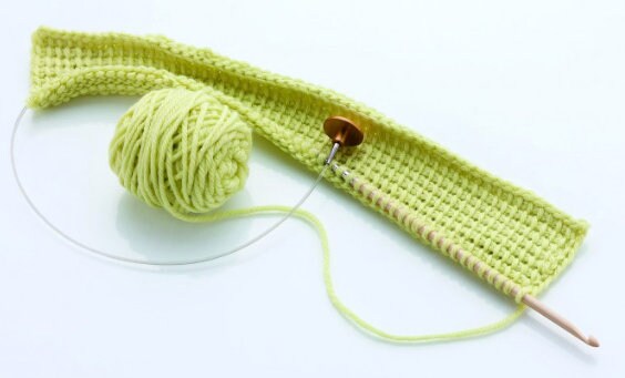 Tulip - CarryT Interchangeable Tunisian Hook Set with Gray Case - Bamboo