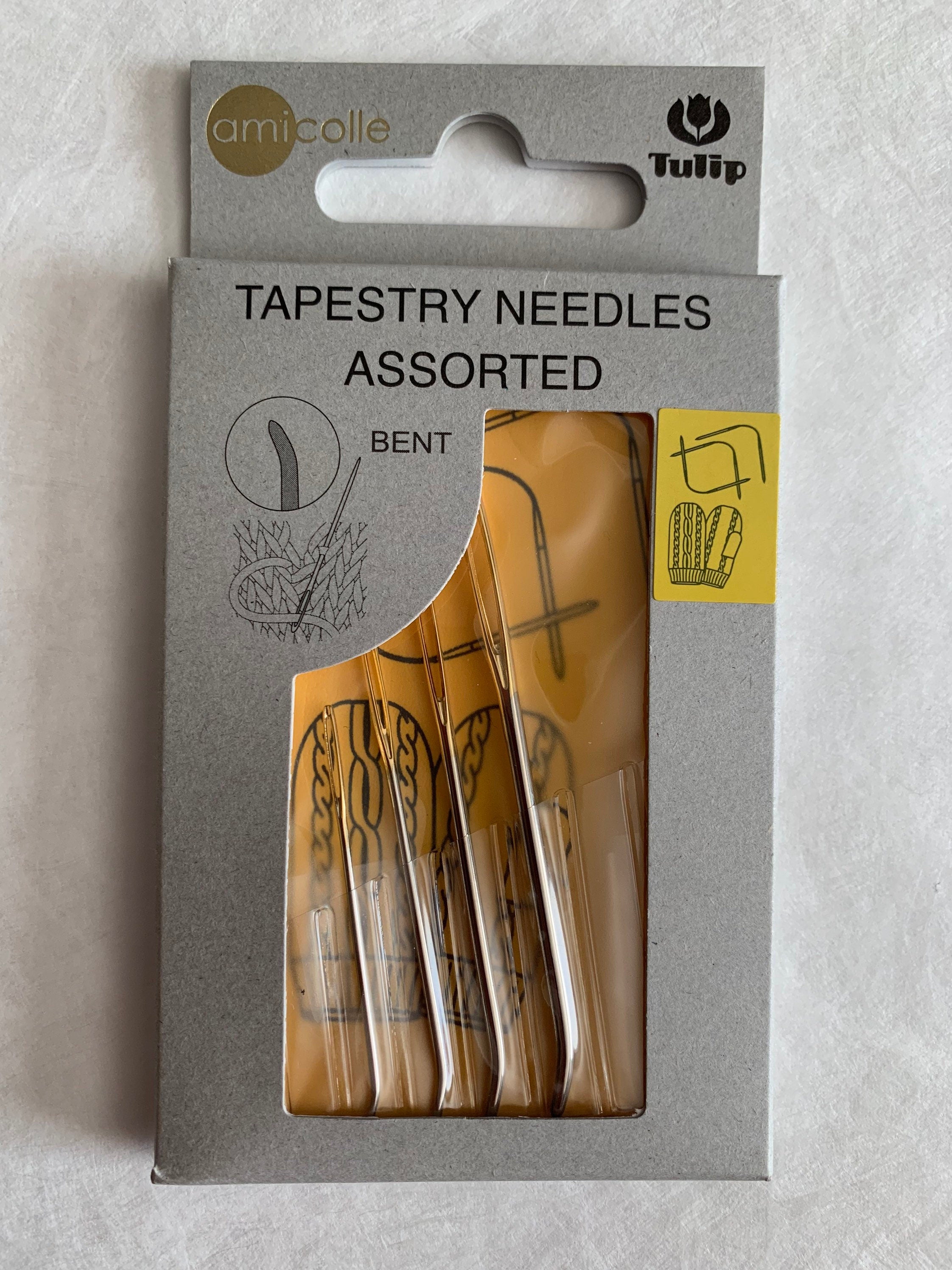 Tulip Tapestry Needles in magnetic case assorted sizes Amicolle