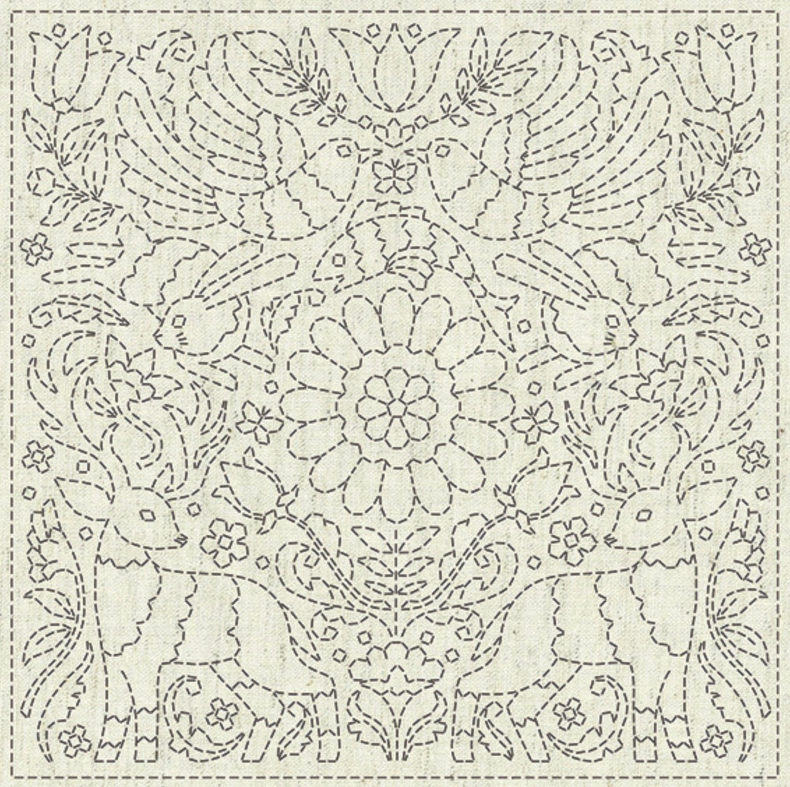 QH Textiles Sashiko Good News