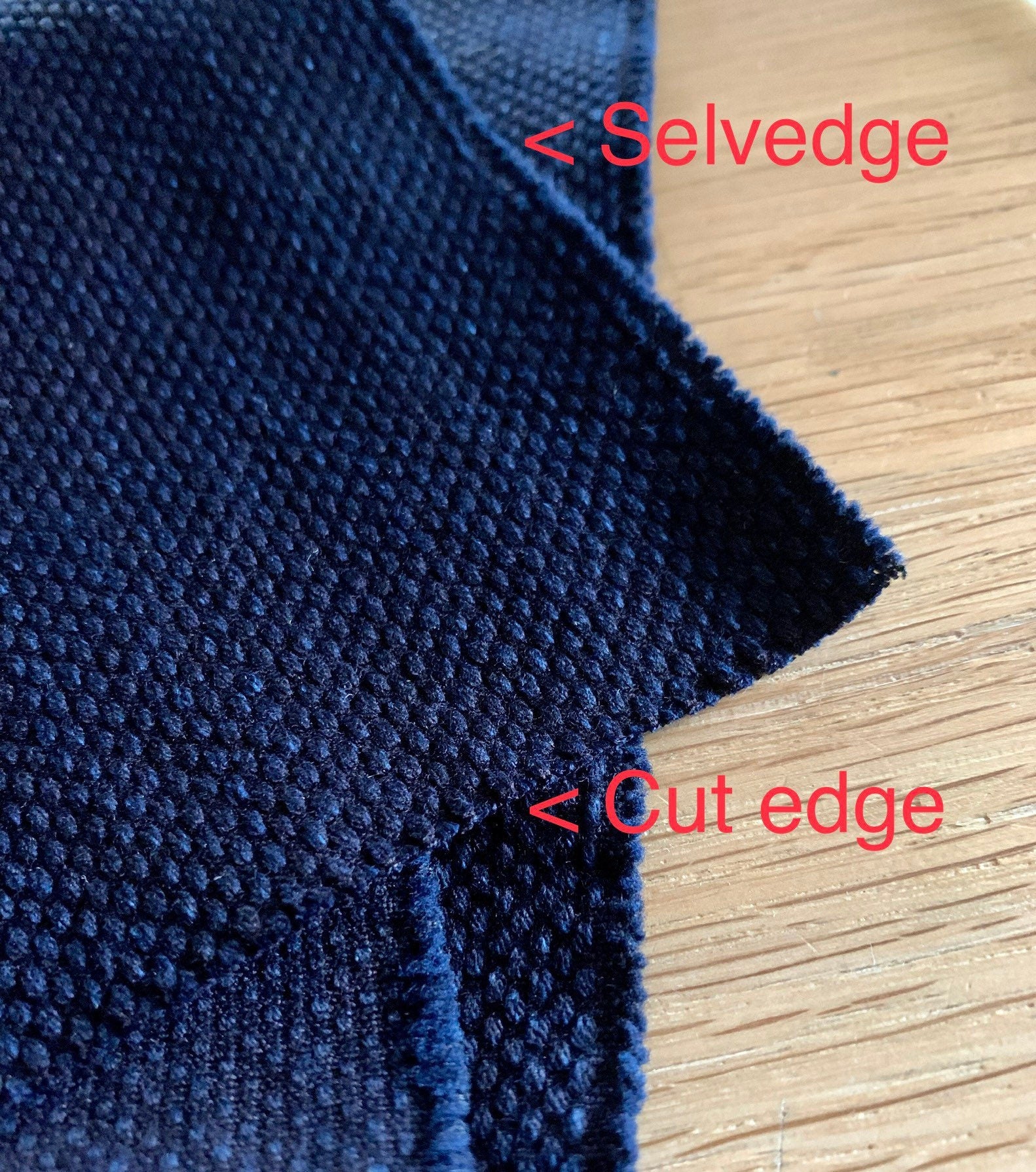 Orimono Imports - Kendo Cloth Indigo Cotton - Natural Aizome Blue