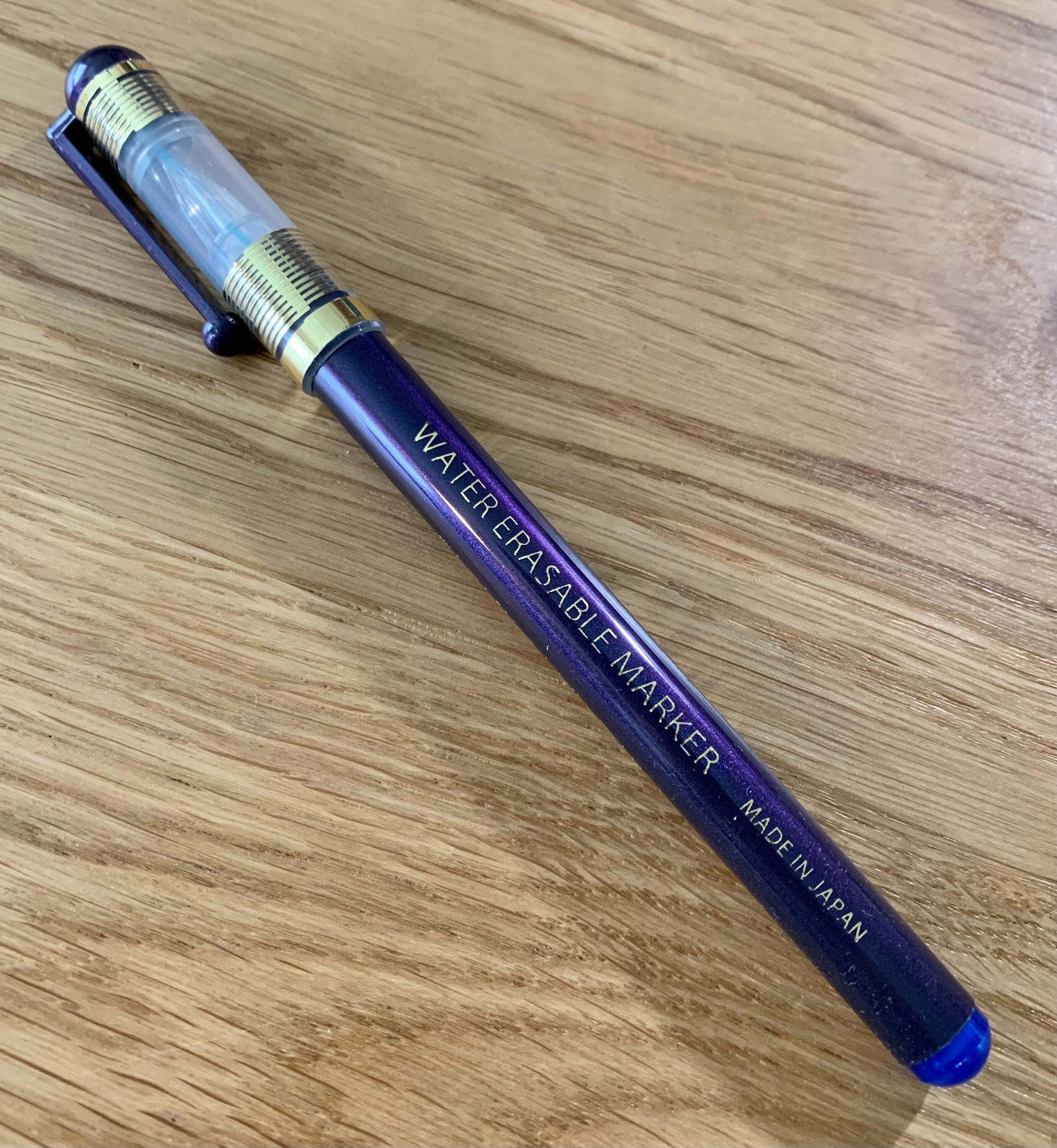 NEW Chacopa Water Erasable Fabric Pen - blue ink