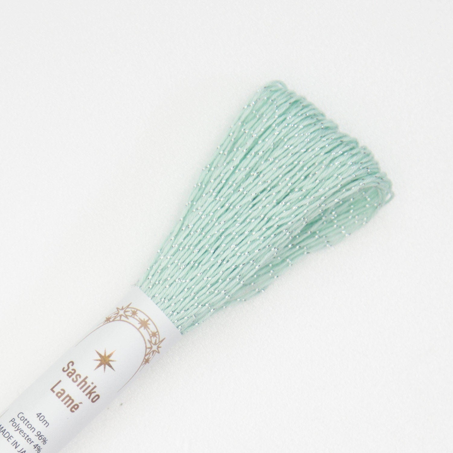 Olympus - Sashiko Lamé Metallic Thread 40m Skein - SL8 Green