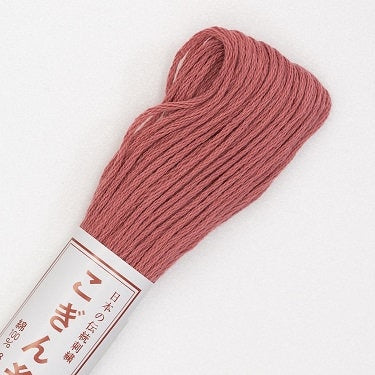 Olympus - Cotton Kogin Thread 18m Skein - #166 Antique Rose Pink